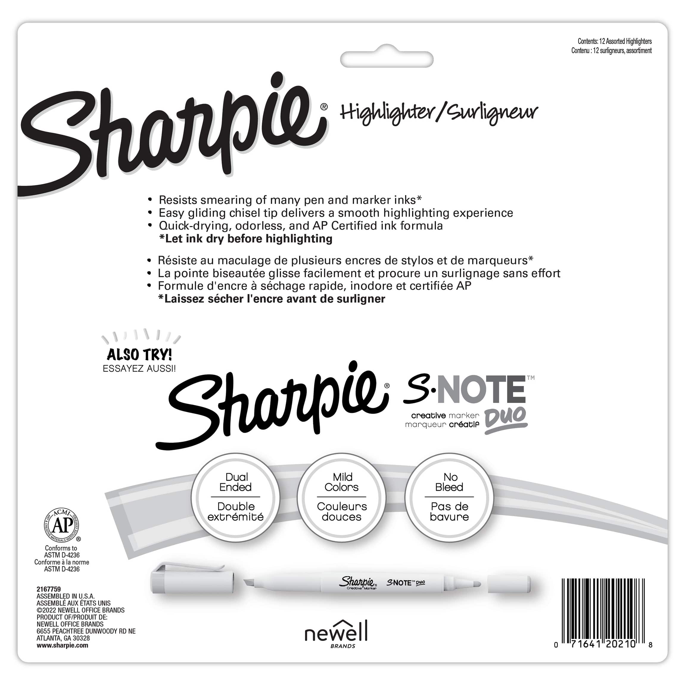 Sharpie&#xAE; Tank Chisel Tip Highlighter Set