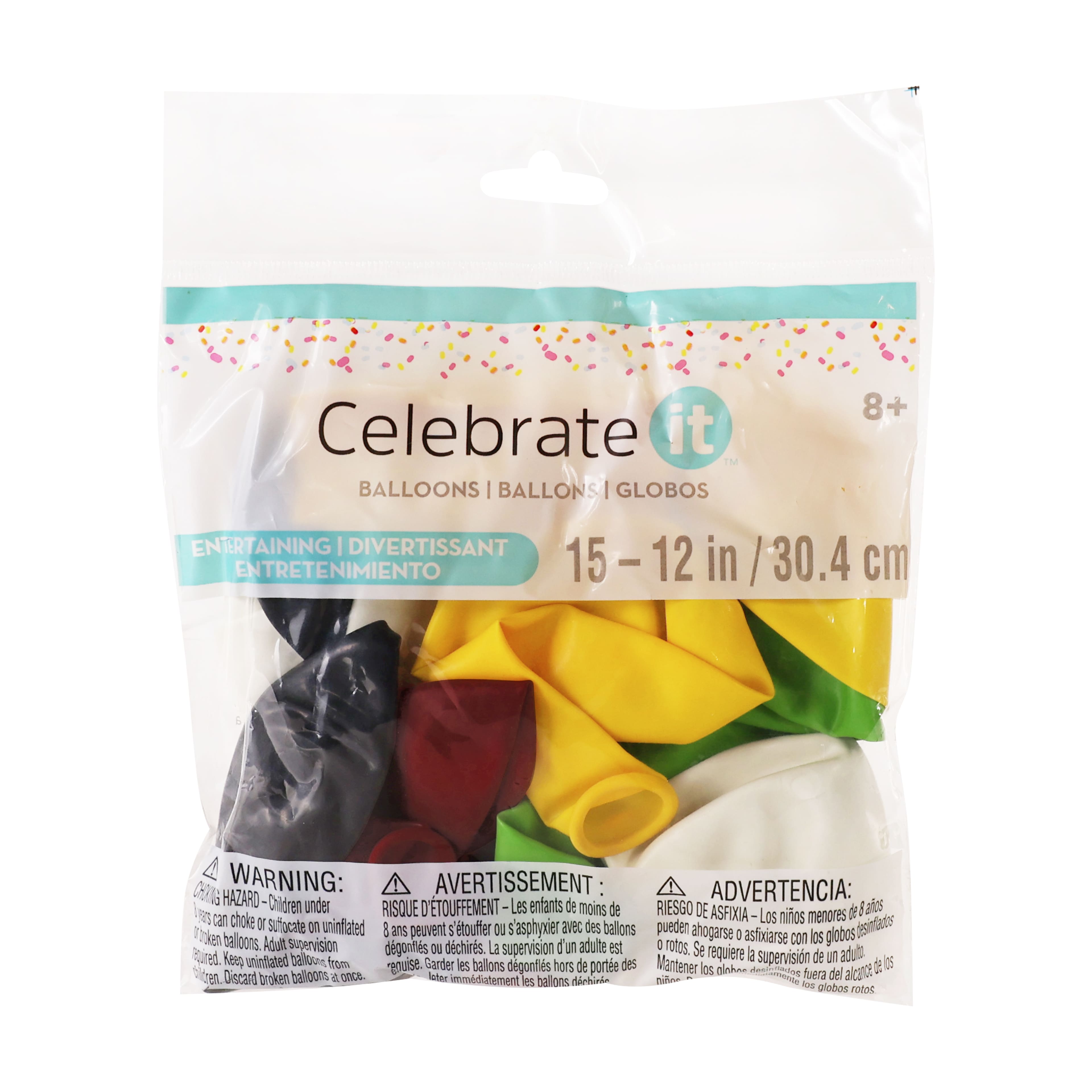 12" Assorted Balloons by Celebrate It™, 15ct.
