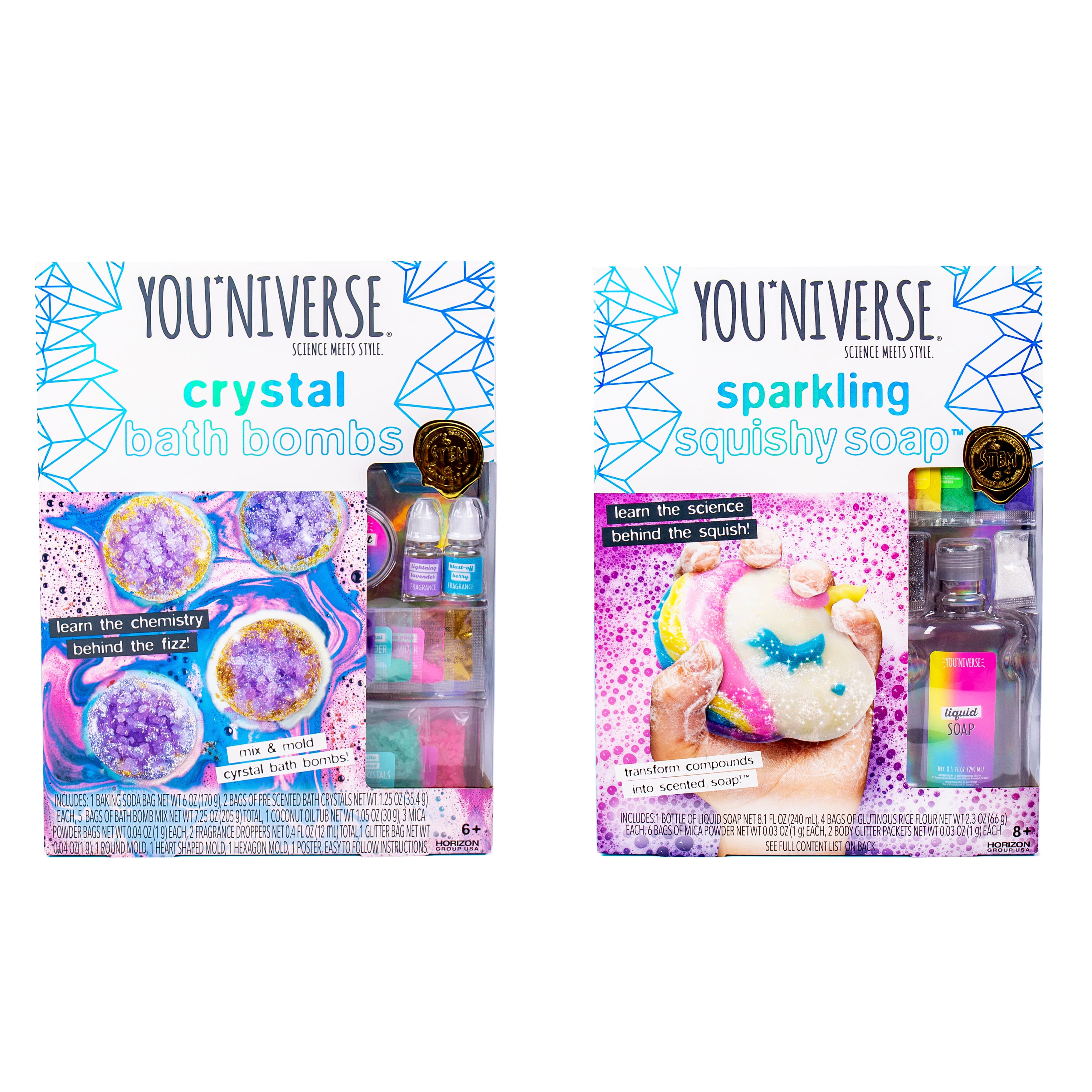 you niverse crystal bath bombs