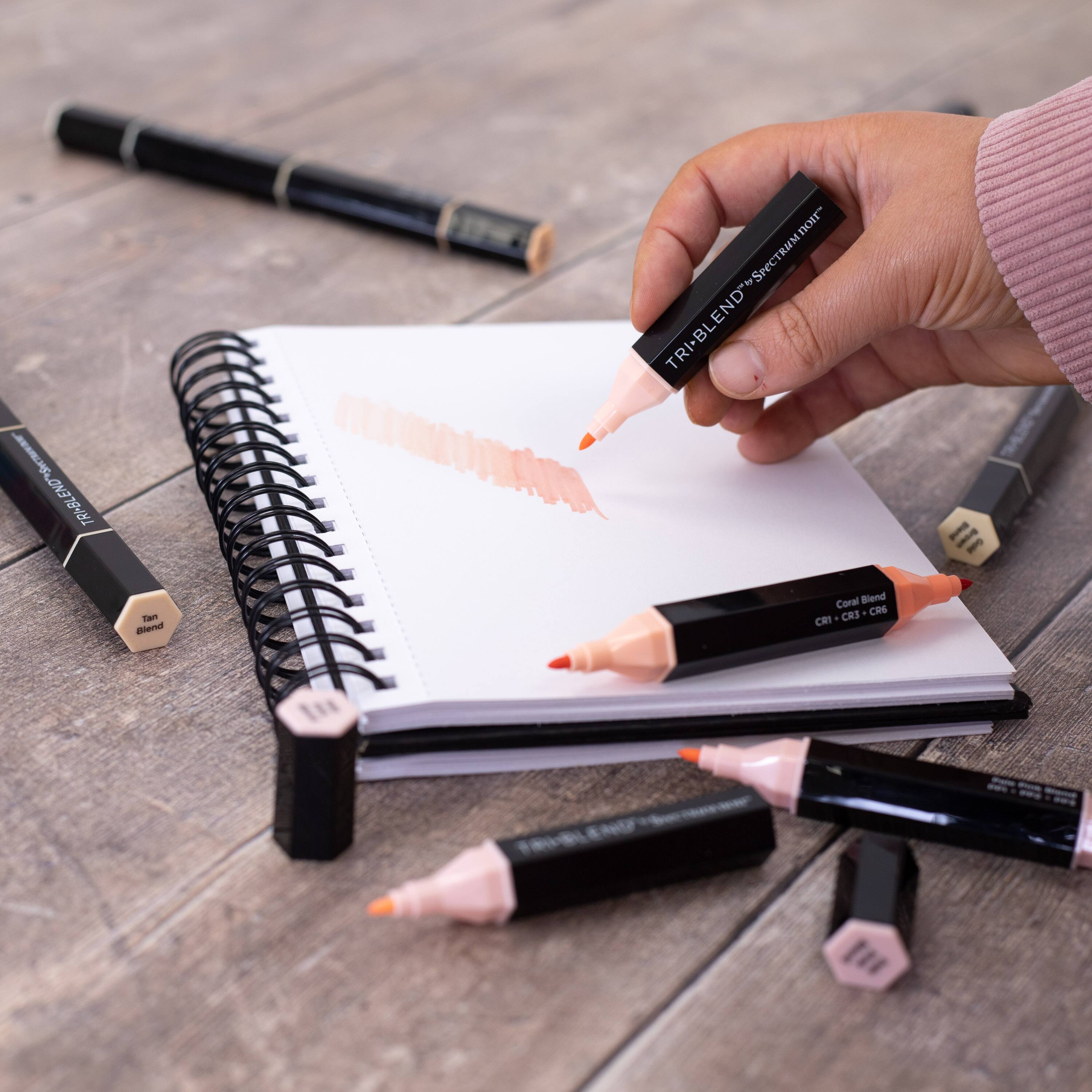 Spectrum Noir™ TriBlend™ Portrait Blends Brush Marker Set