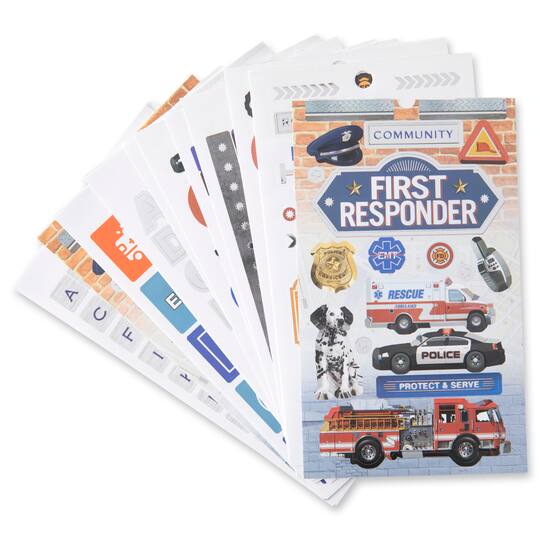 12 Pack: First Responder Stickers by Recollections™ | Michaels