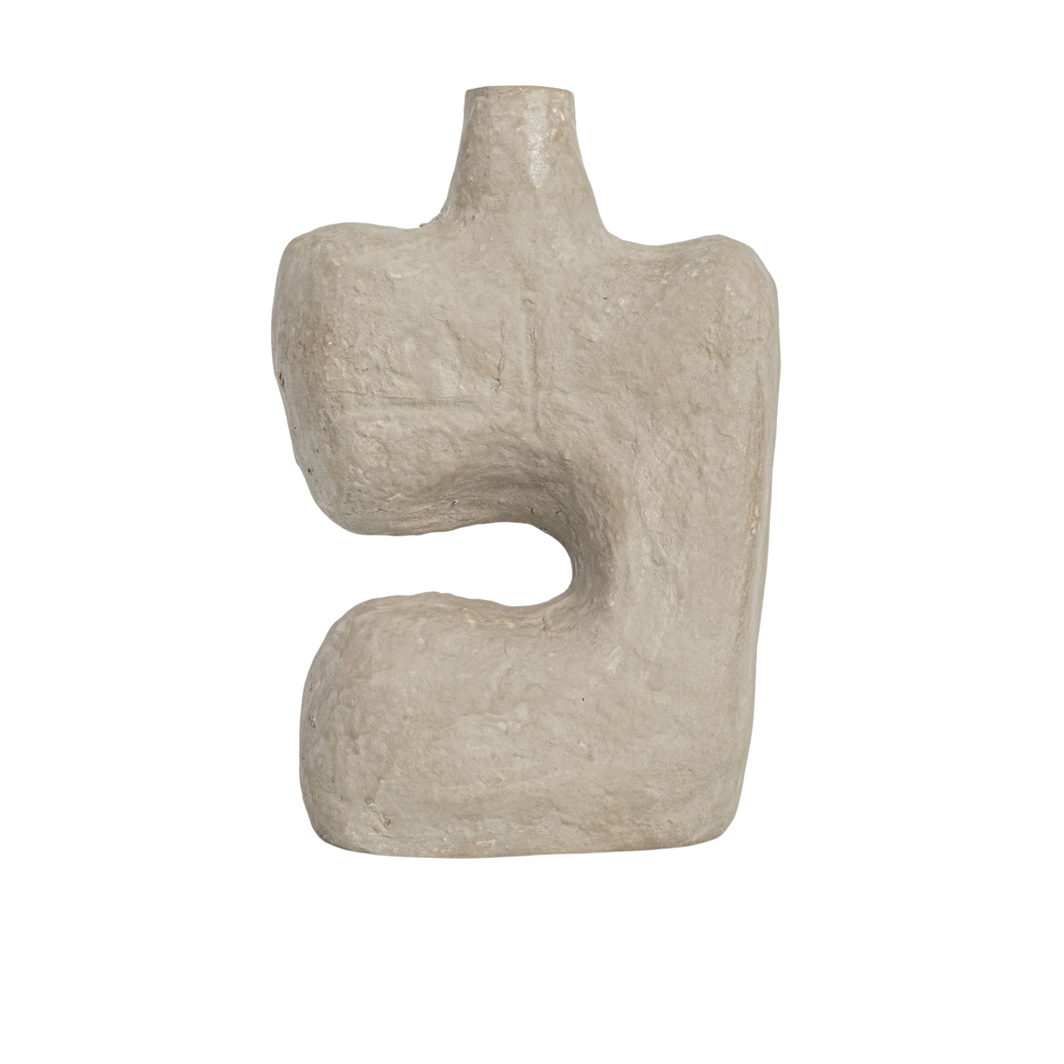 Hello Honey® 14" Modern Abstract Decorative Paper Mache Vase