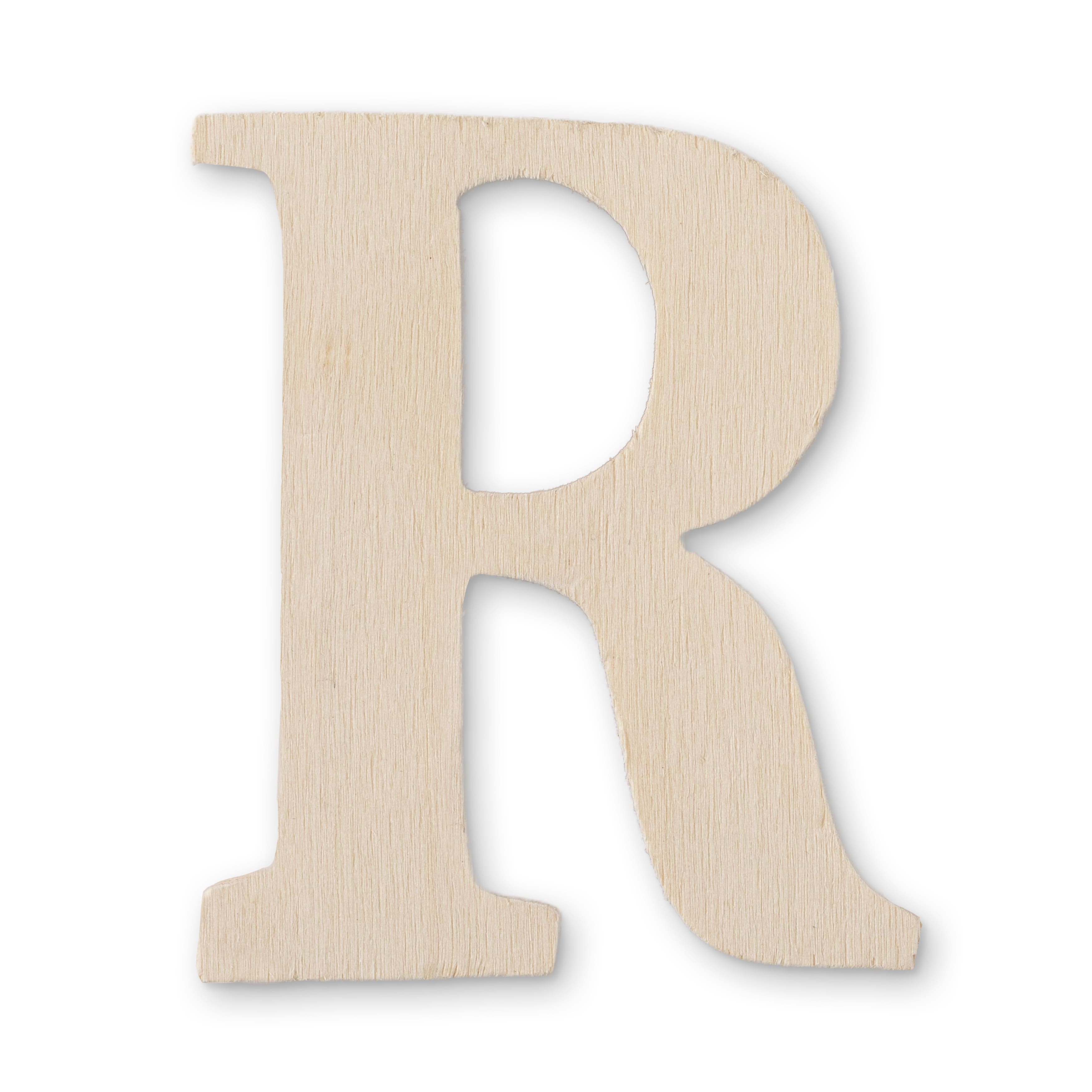 3&#x22; Chunky Wood Letter by Make Market&#xAE;
