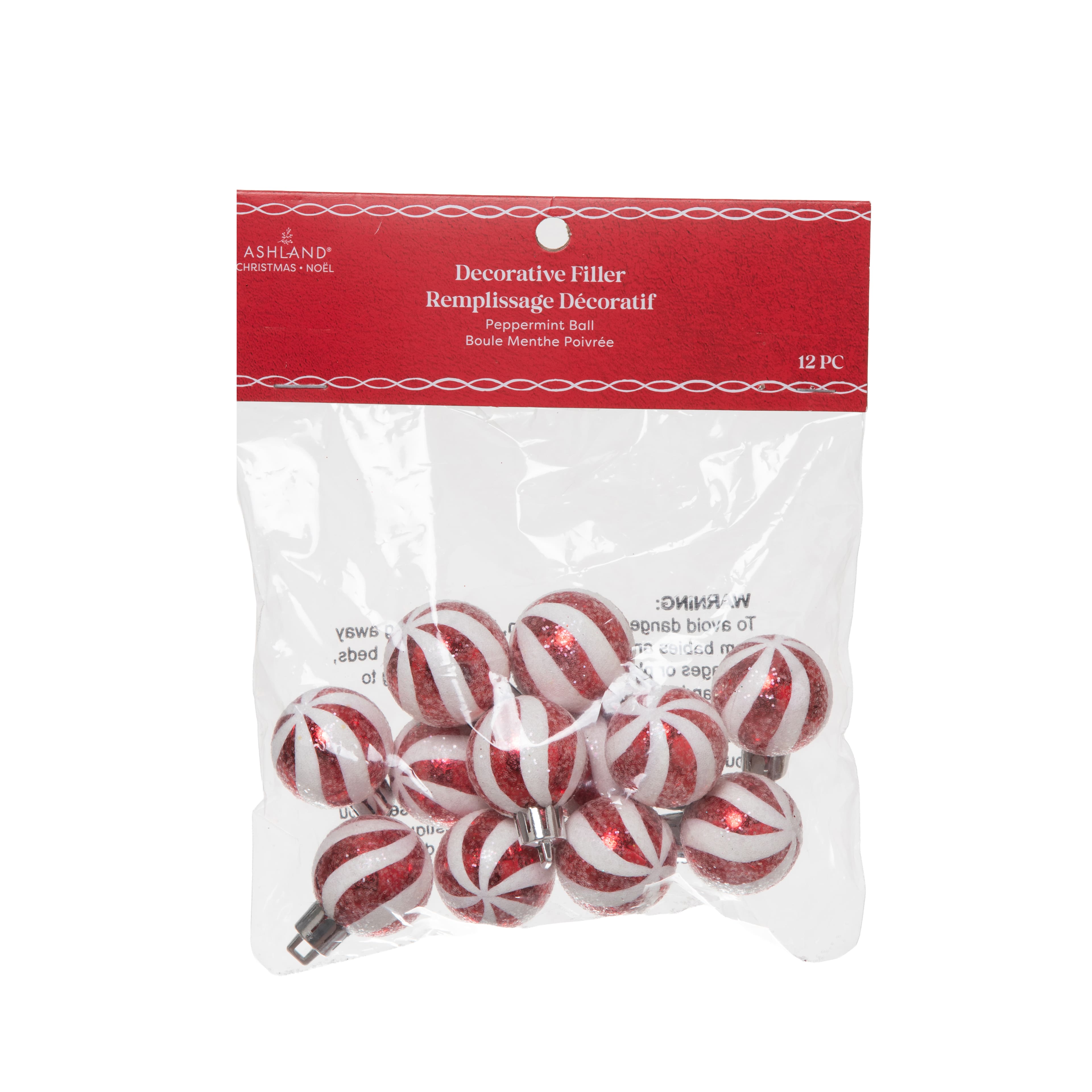 Peppermint Ball Decorative Filler by Ashland&#xAE;