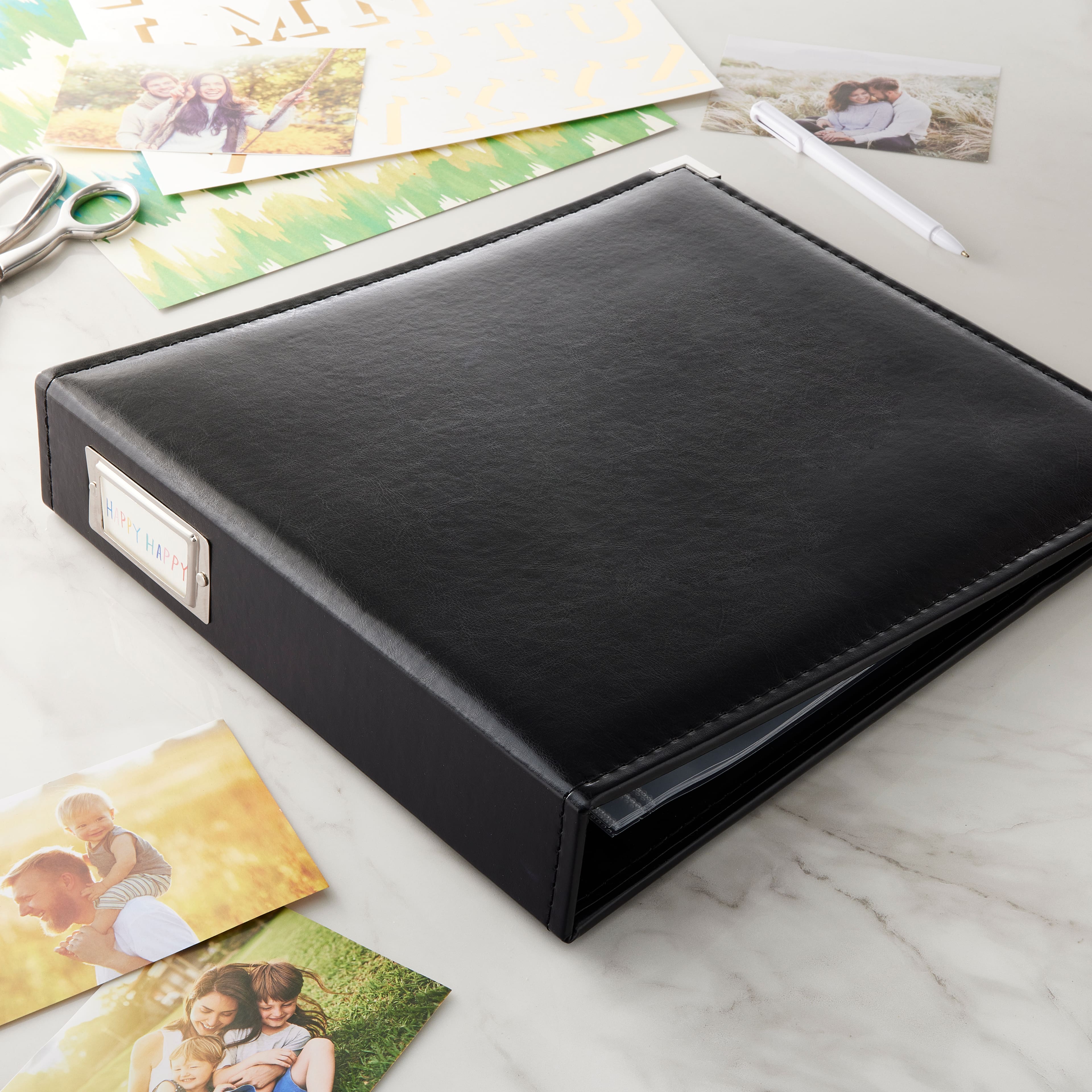 Leather D-Ring Scrapbook Album by Recollections®