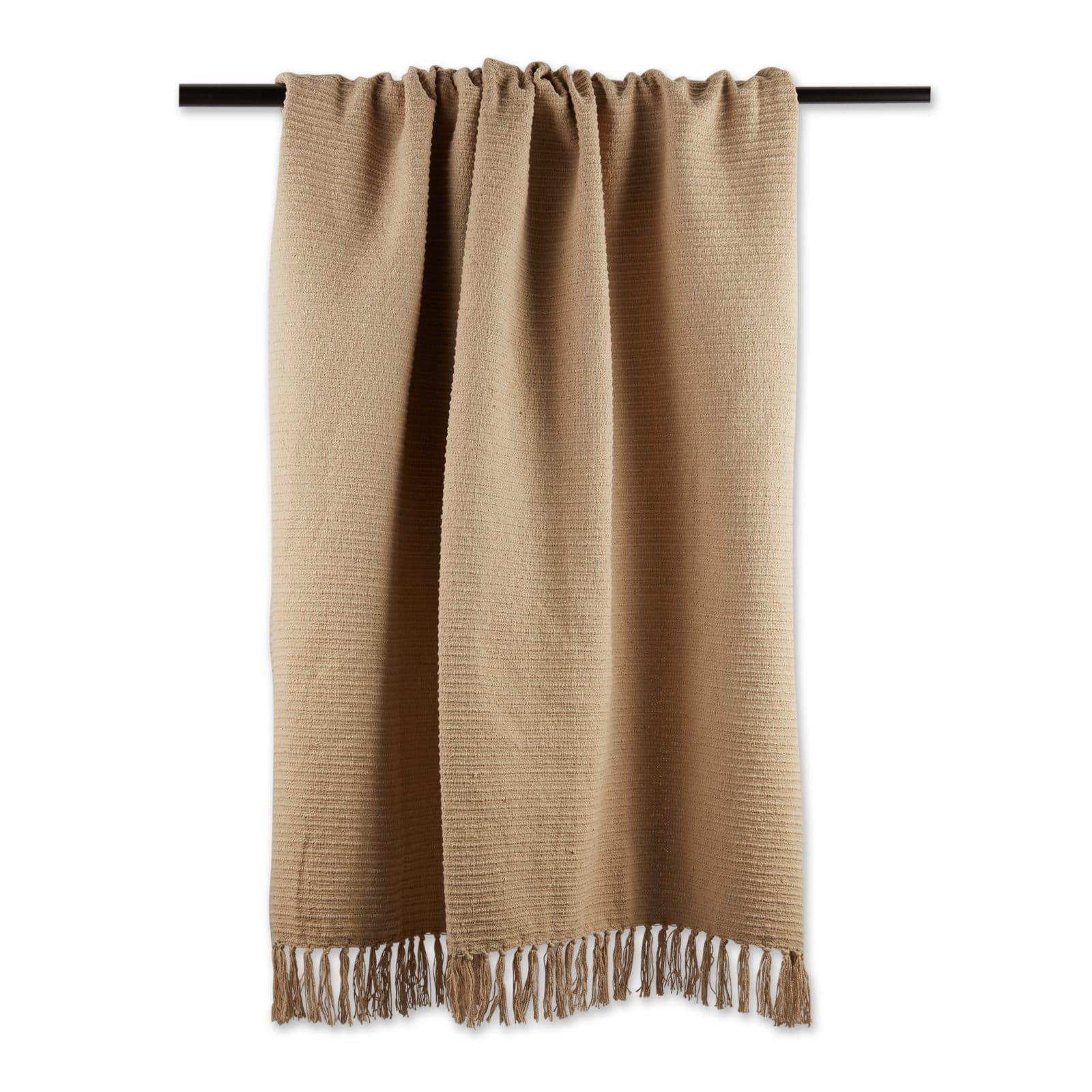 DII&#xAE; Vintage Linen Solid Ribbed Throw