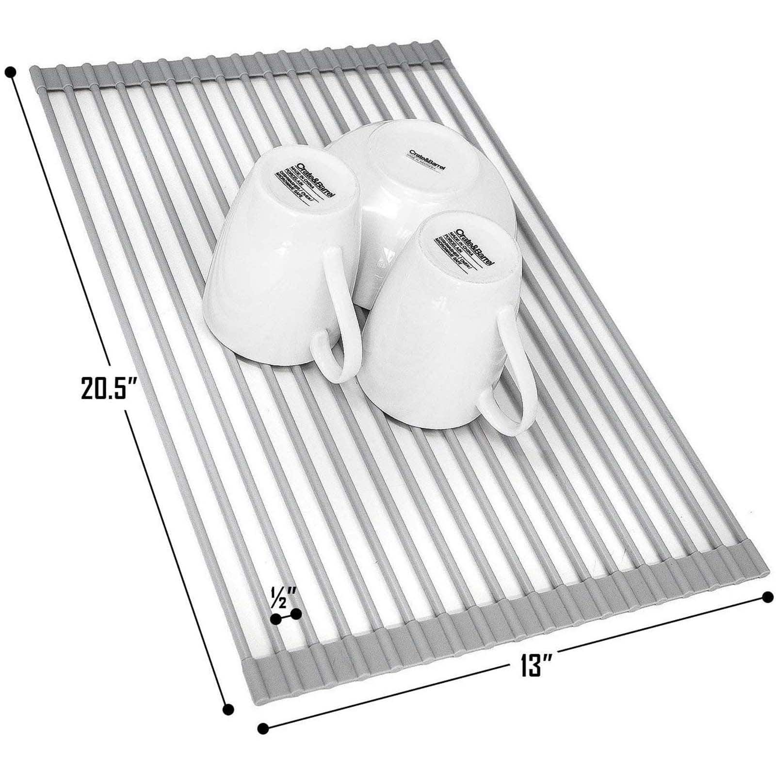 Sorbus Roll-Up Dish Drying Rack