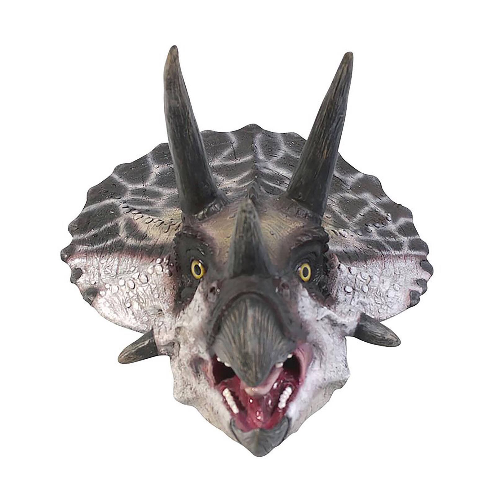 Design Toscano Triceratops Dinosaur Wall Trophy D&#xE9;cor