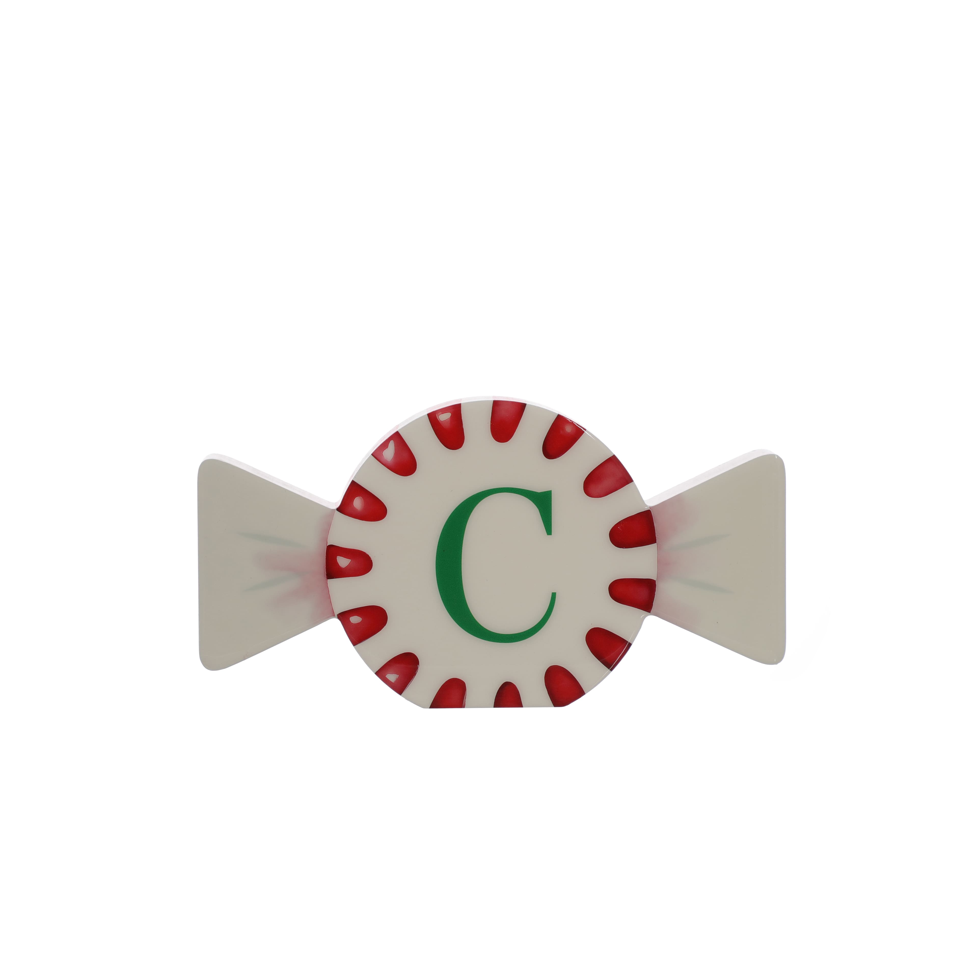 8&#x22; Candy Monogram Tabletop D&#xE9;cor by Ashland&#xAE;