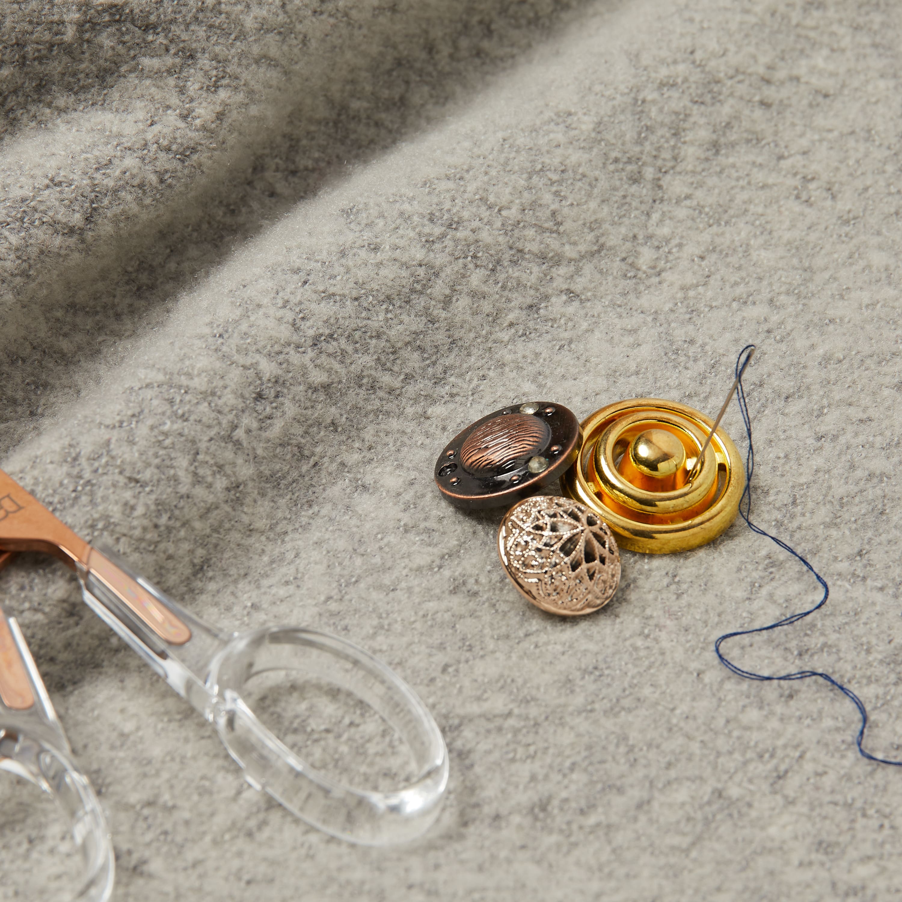 Gold & Silver Buttons By Loops & Threads®
