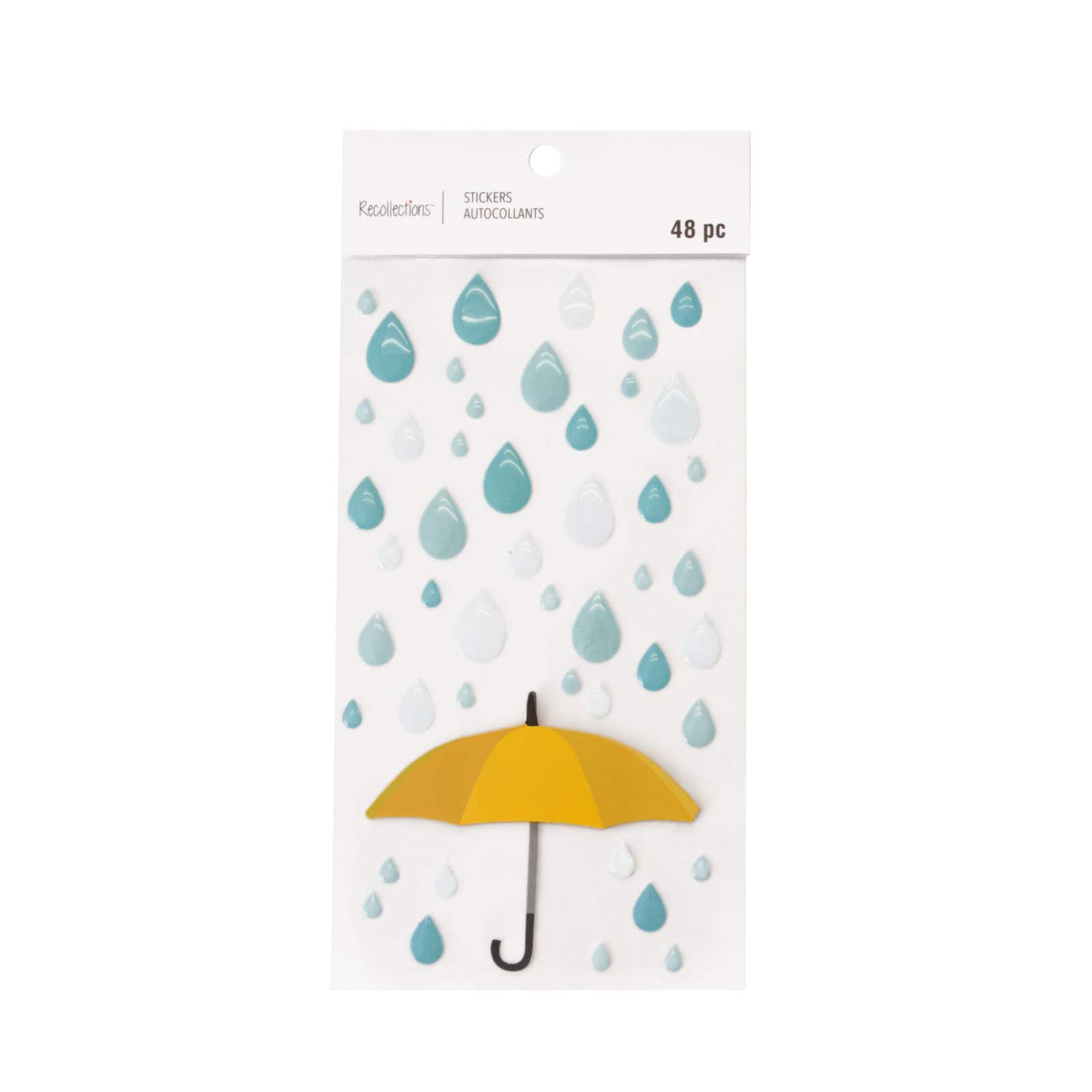 12 Pack: Raindrop Stickers by Recollections™