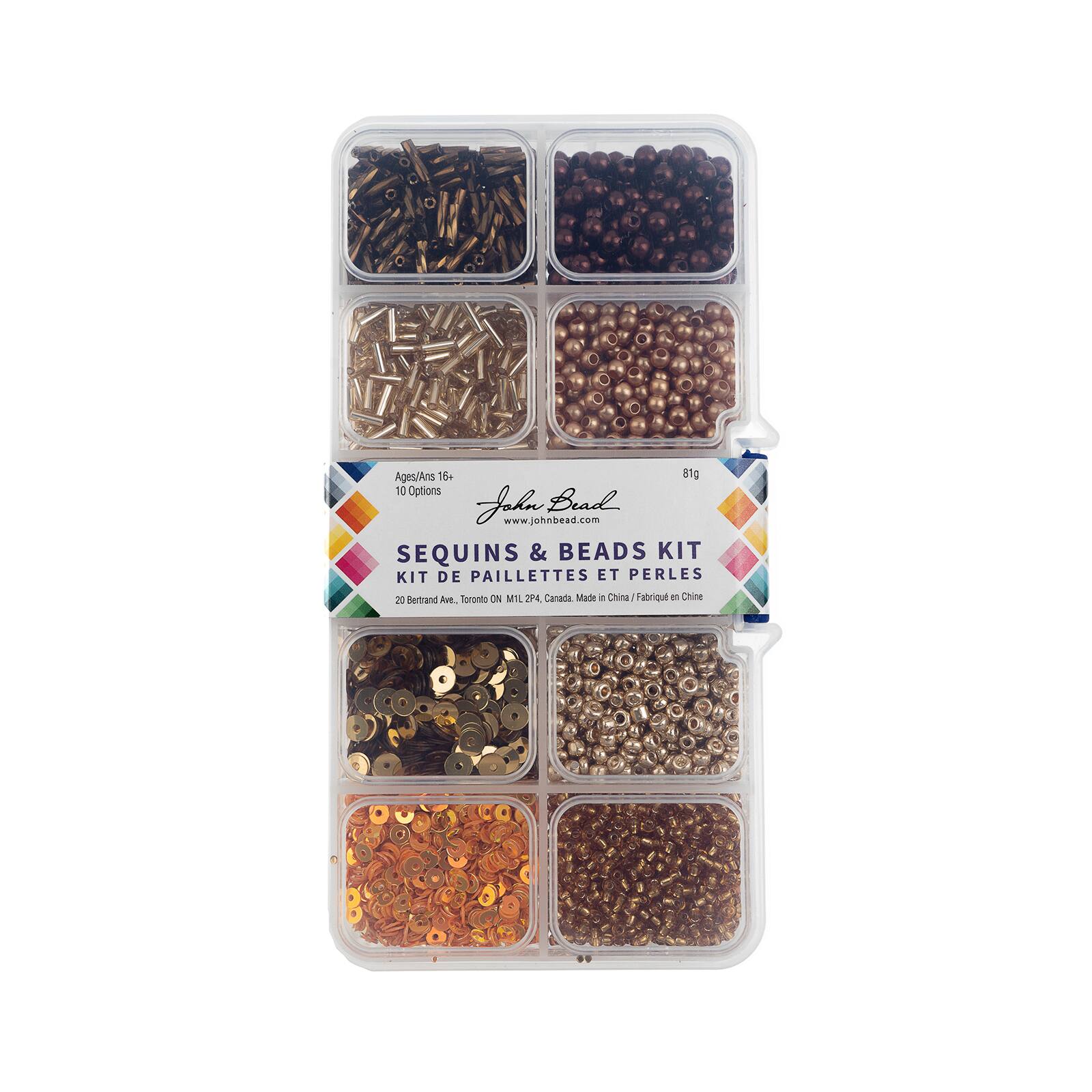 John Bead Mixed Sequins &#x26; Beads Kit
