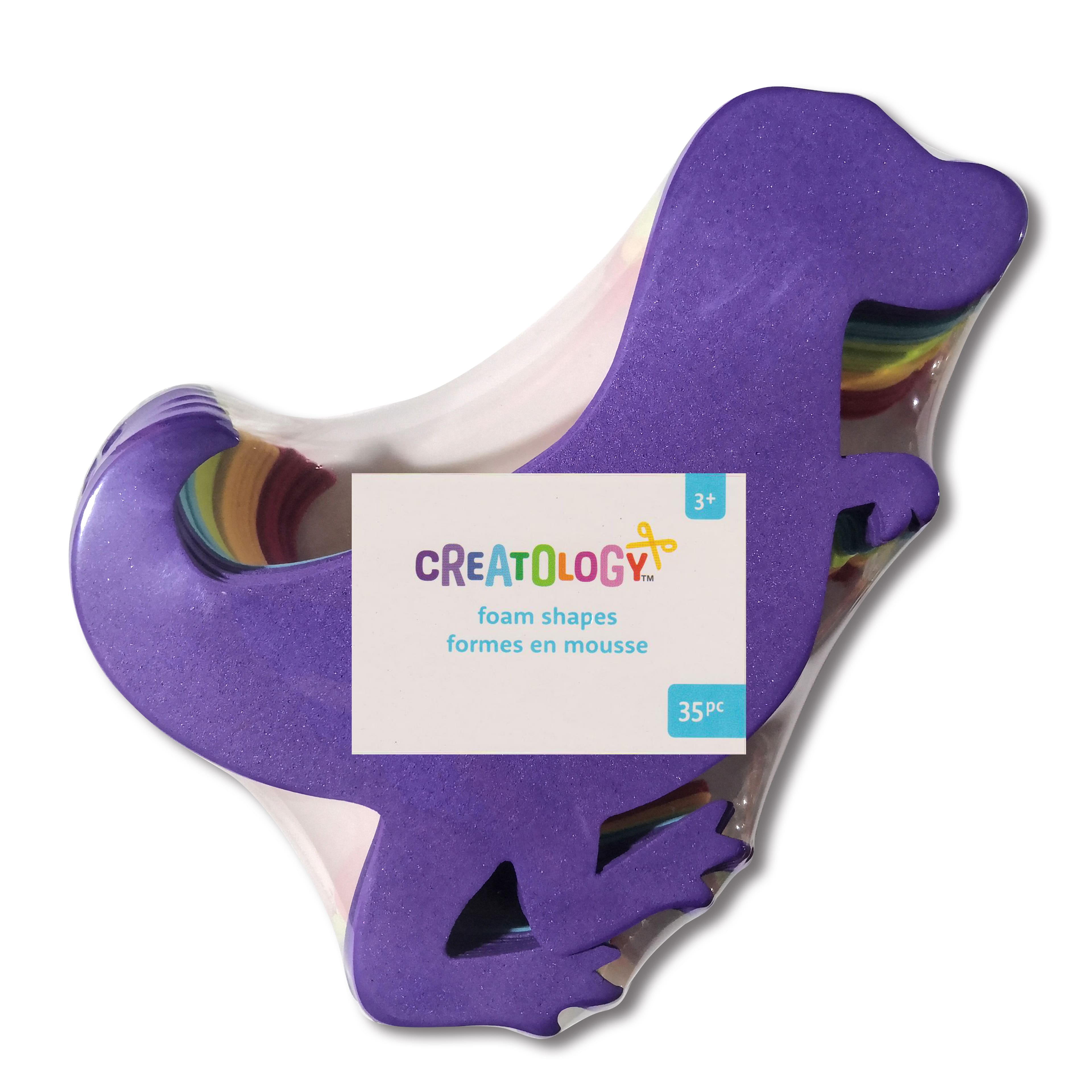 12 Packs: 35 ct. (420 total) 6.5" Dino Foam Shapes by Creatology™