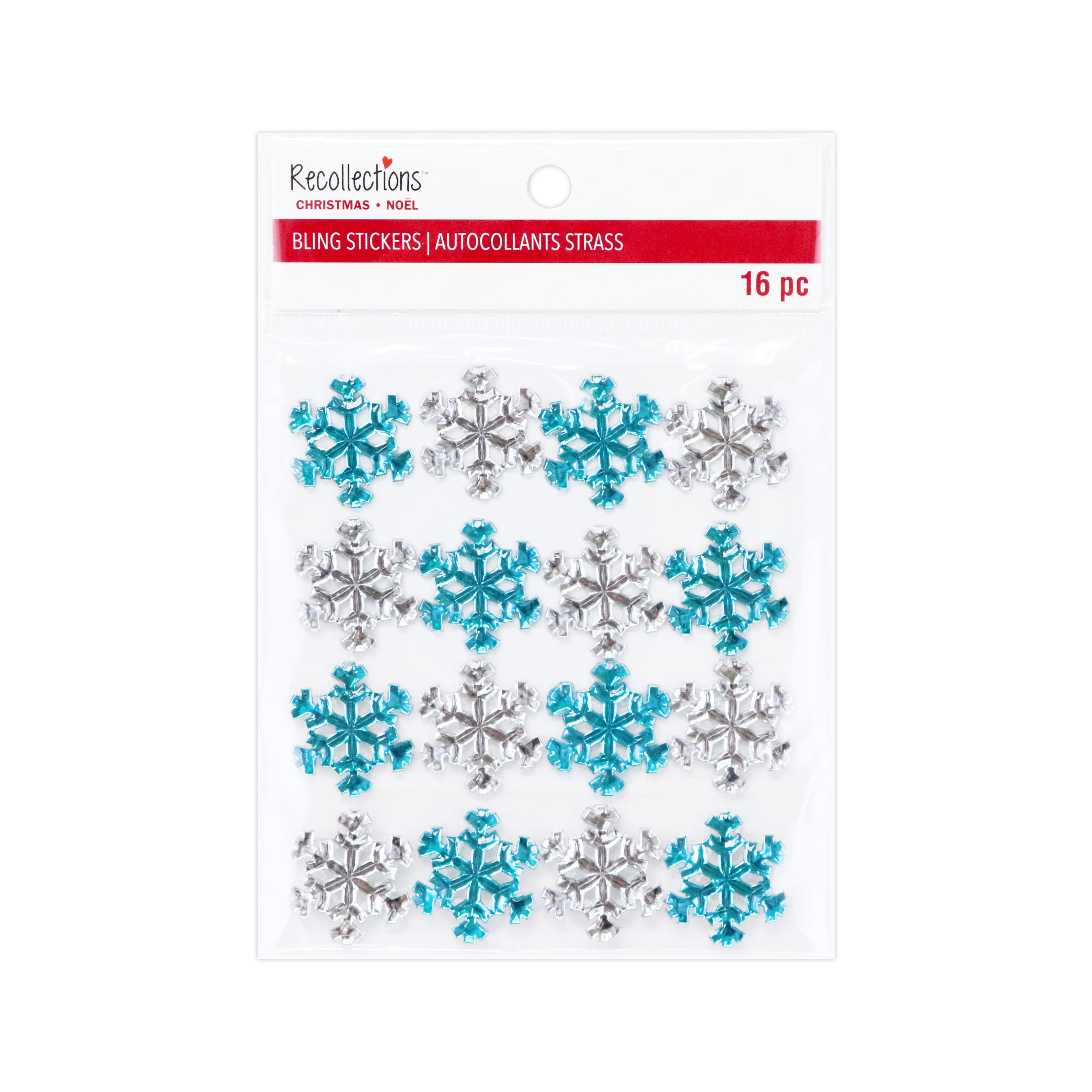 Snowflake Bling Stickers by Recollections&#x2122;
