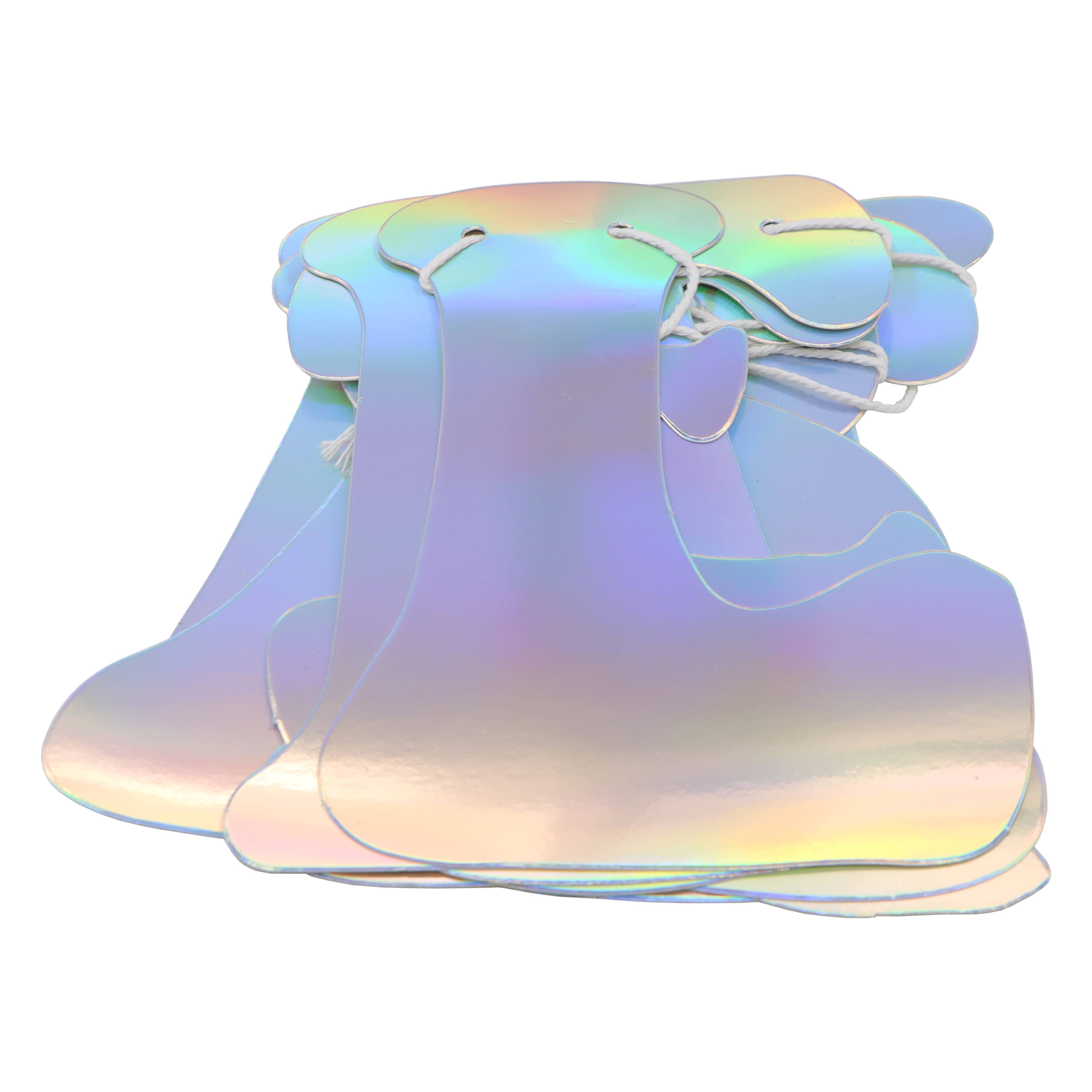 12 Pack: 6ft. Iridescent Let's Party Banner by Celebrate It™