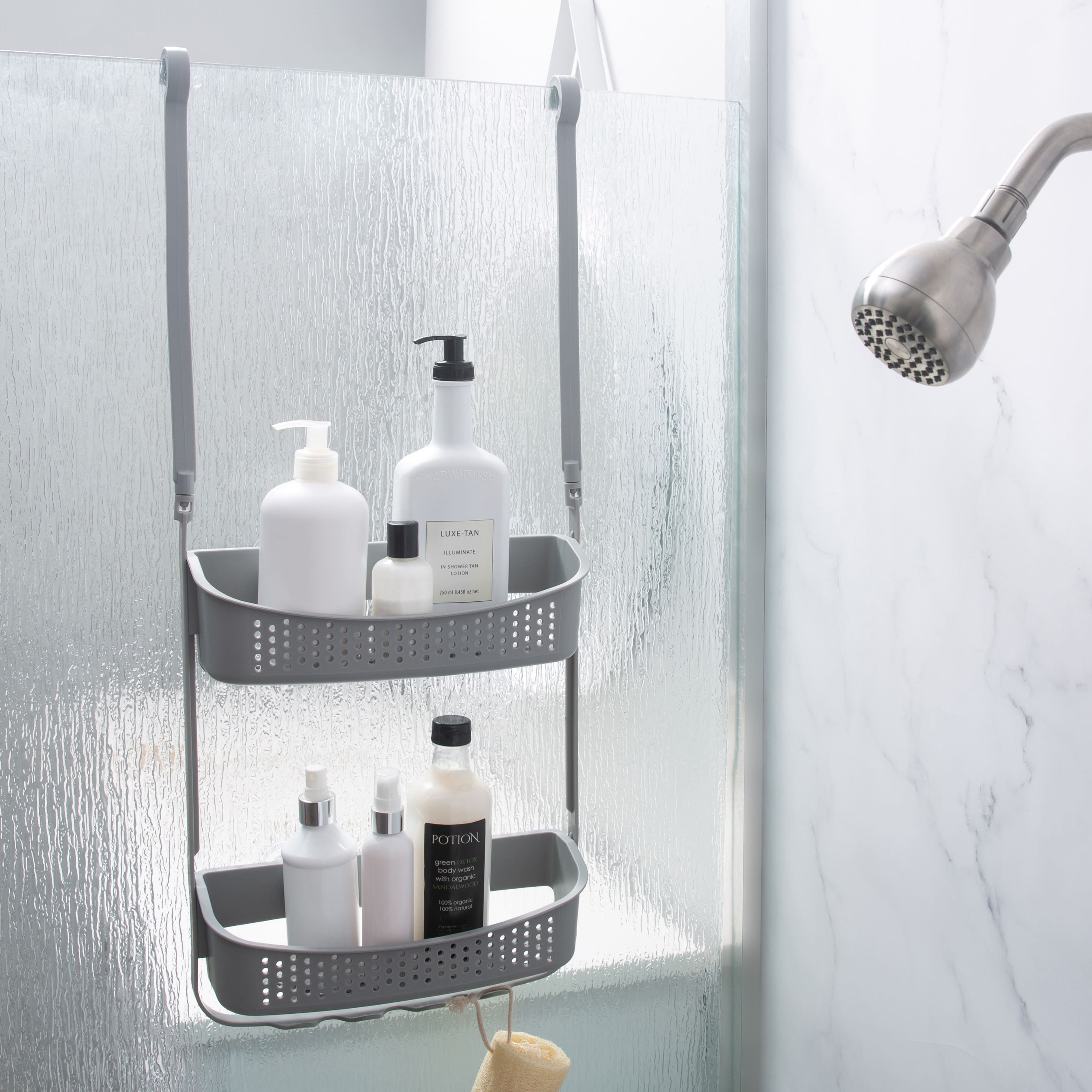 Bath Bliss 2 Way Convertible Shower Caddy