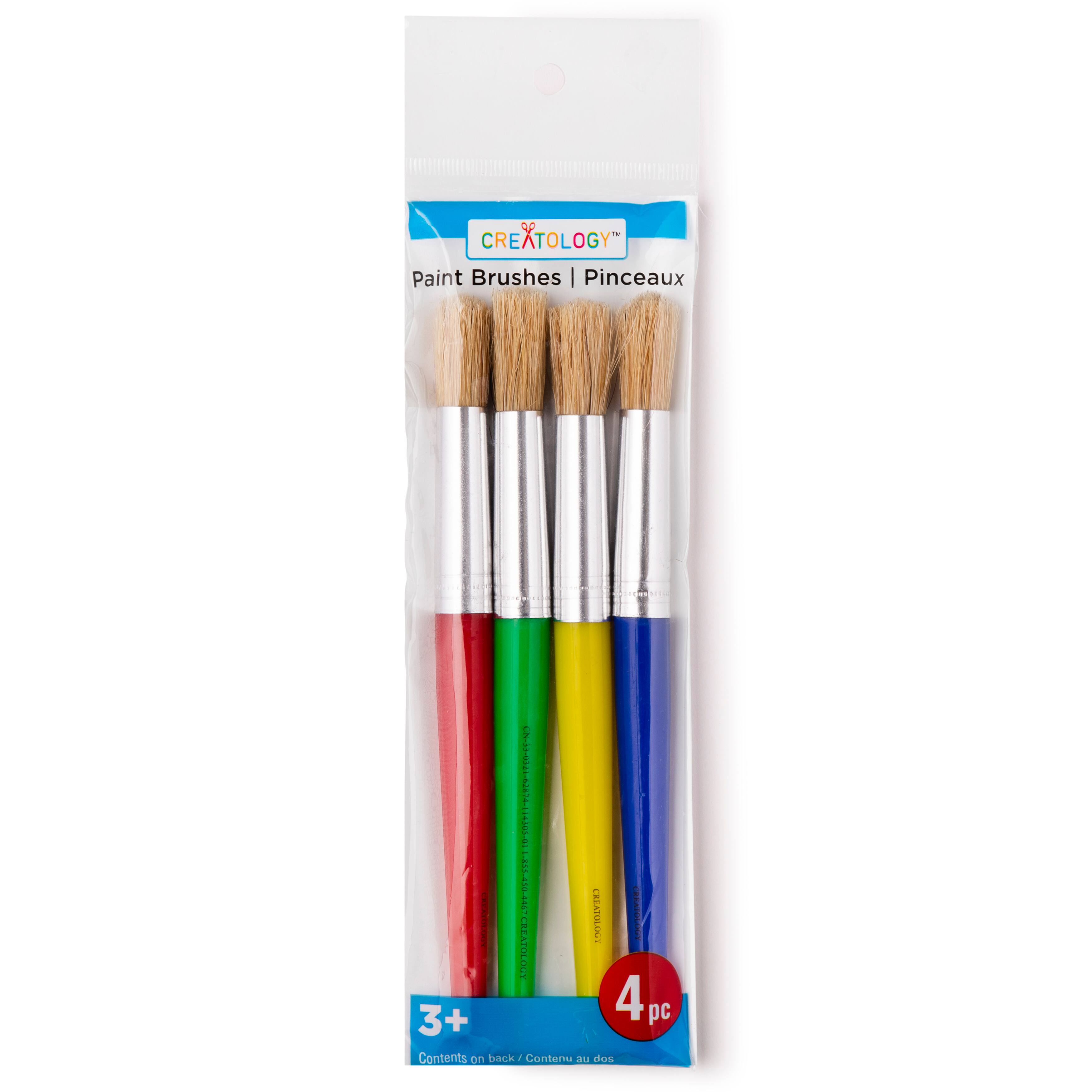 12 Packs: 4 ct. (48 total) Jumbo Paint Brushes by Creatology®