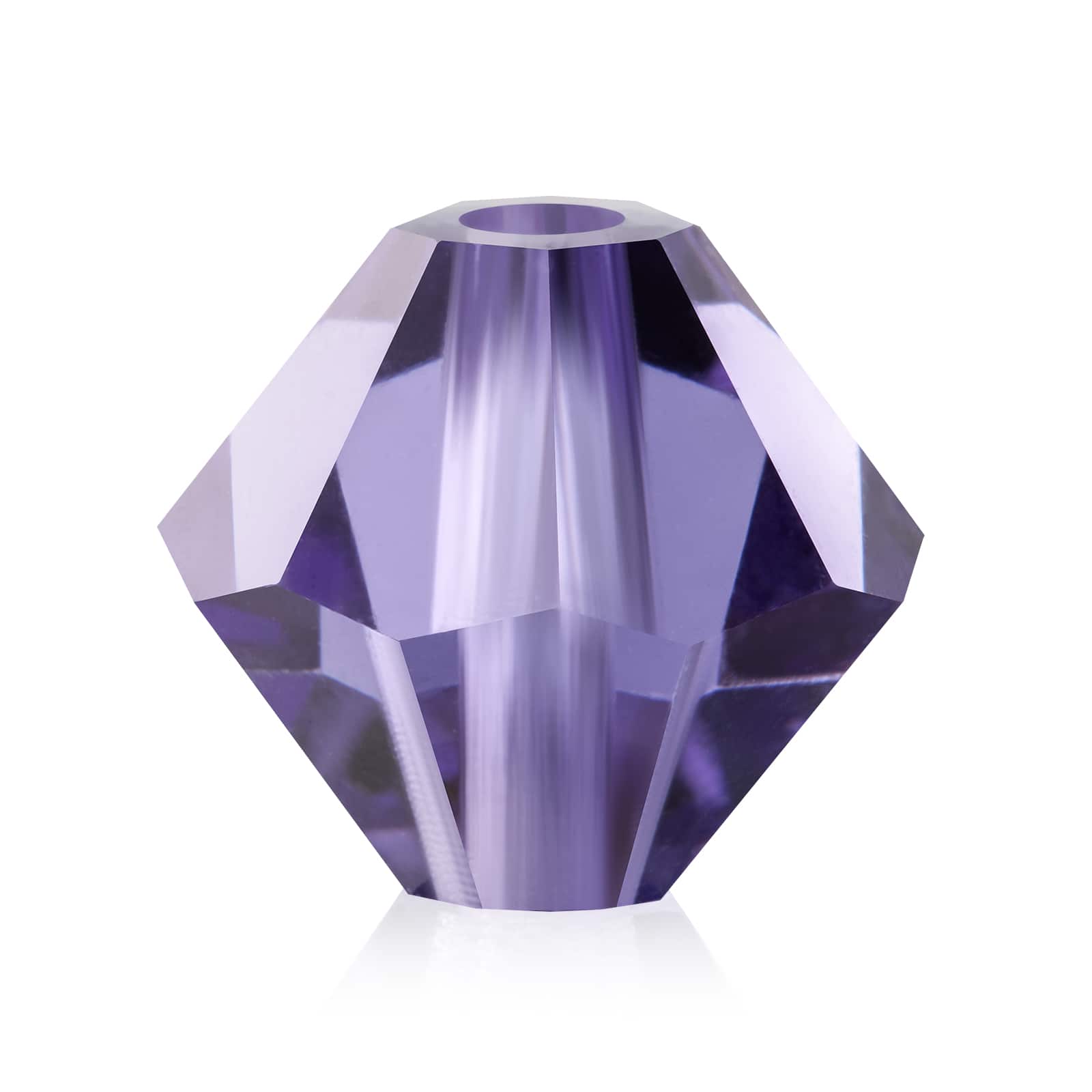 John Bead Preciosa 6mm Czech Crystal Rondelle Beads, 36ct.