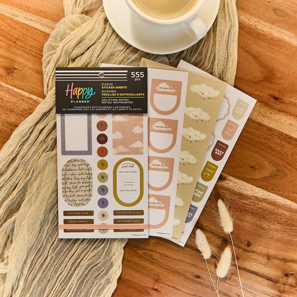The Classic Happy Planner&#xAE; Uplifting Notes Sticker Book