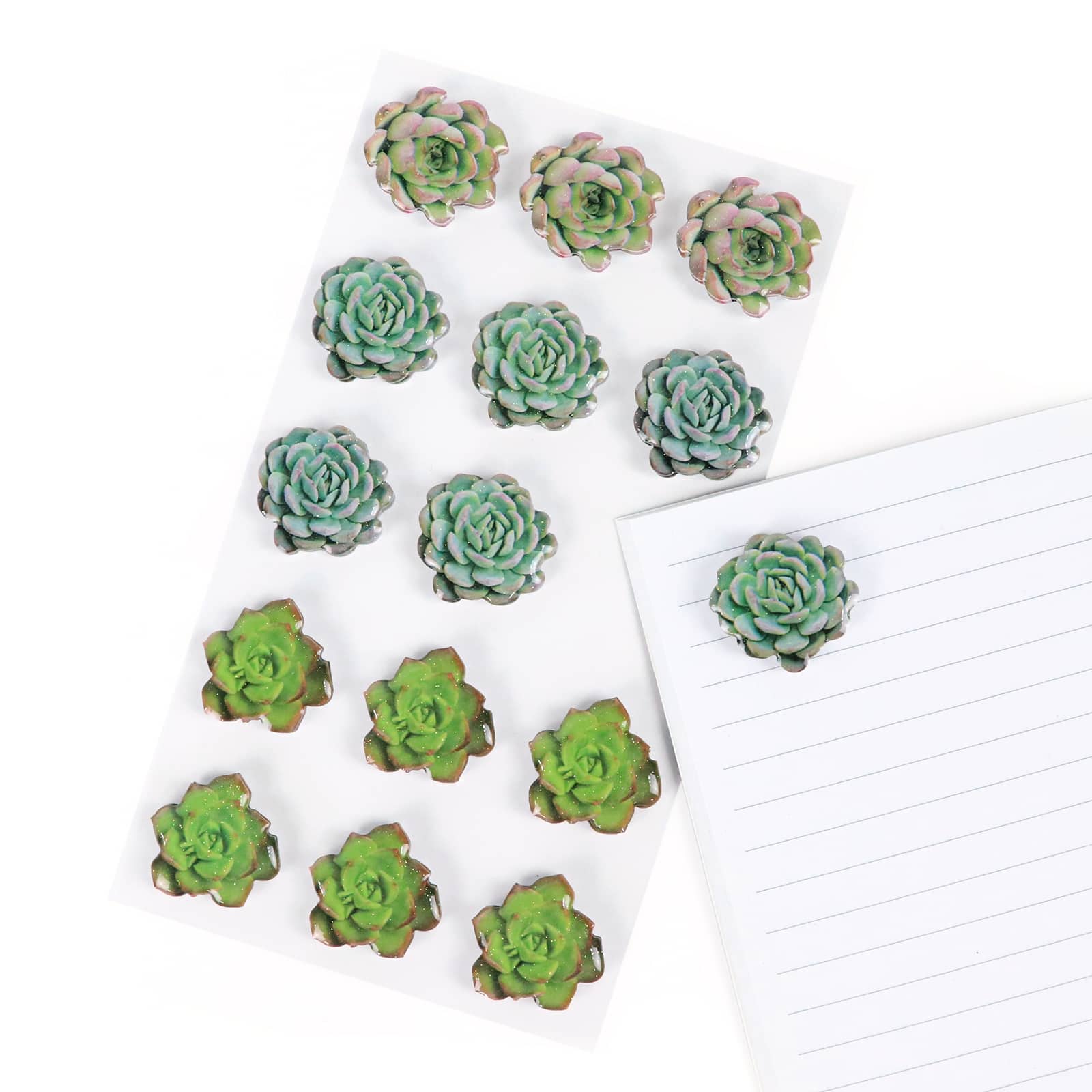 12 Packs: 15 ct. (180 total) Succulent Stickers by Recollections&#x2122;