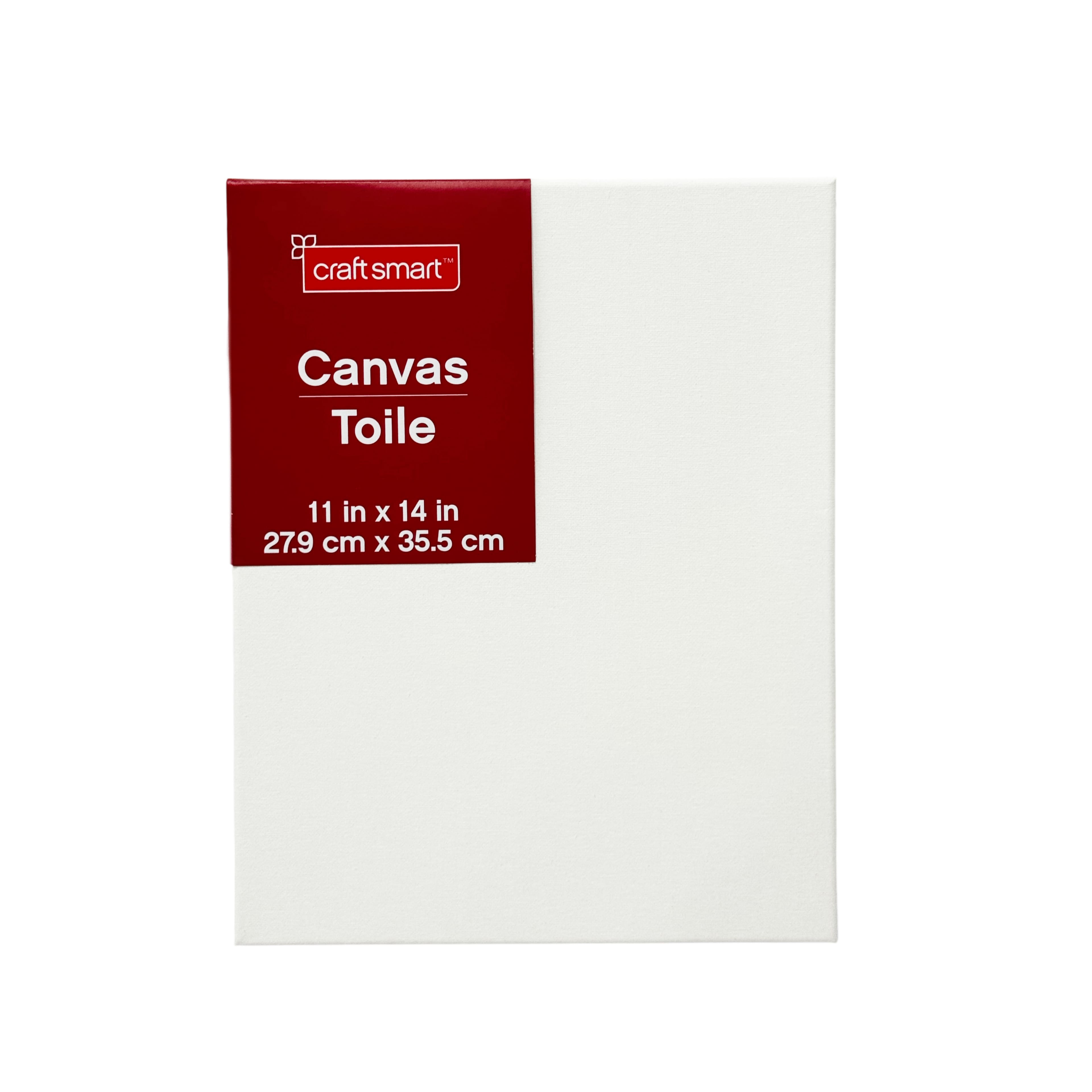 White Cotton Duck Canvas by Craft Smart&#x2122;