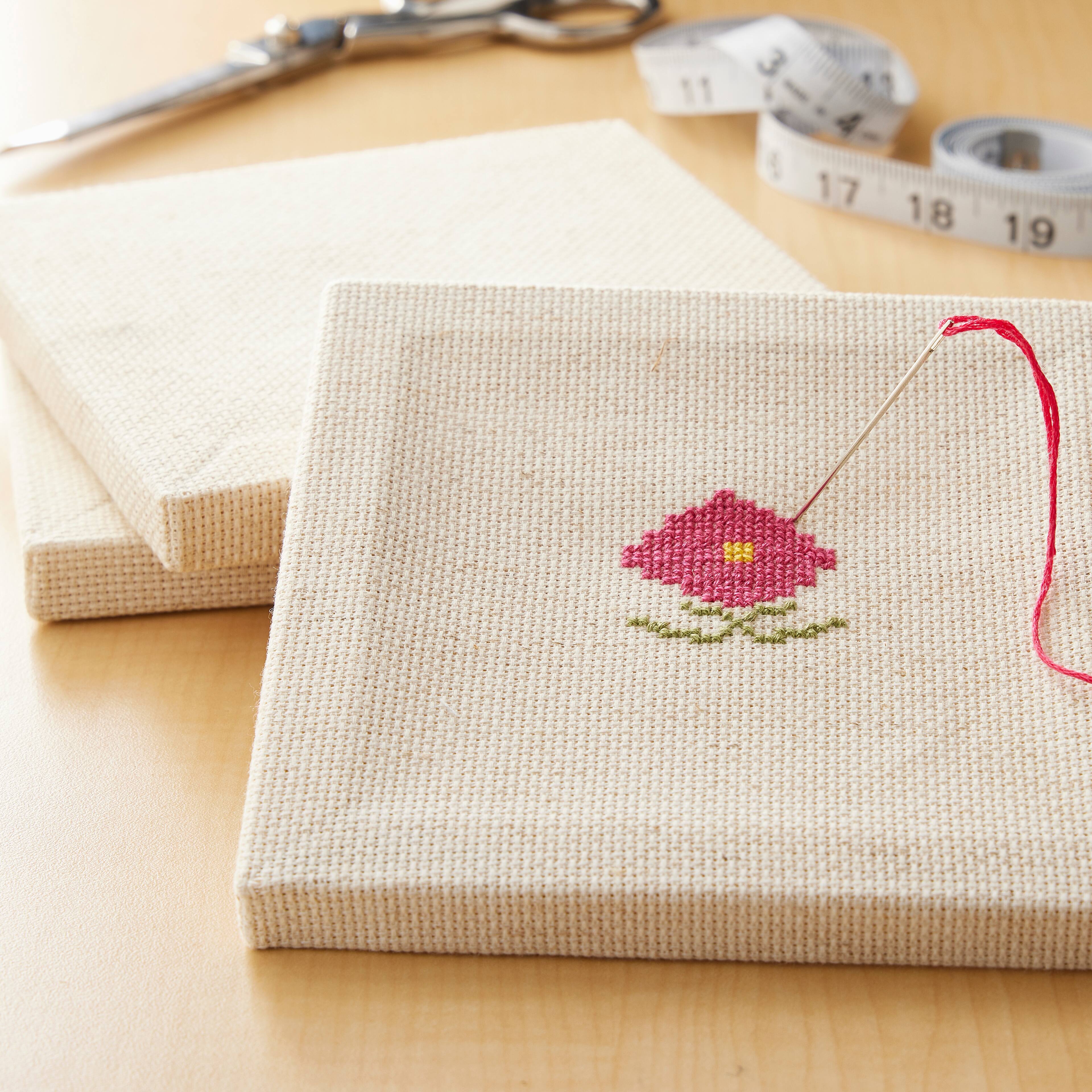 12 Packs 3 ct. Aida Cloth Canvas by Loops & Threads® Michaels