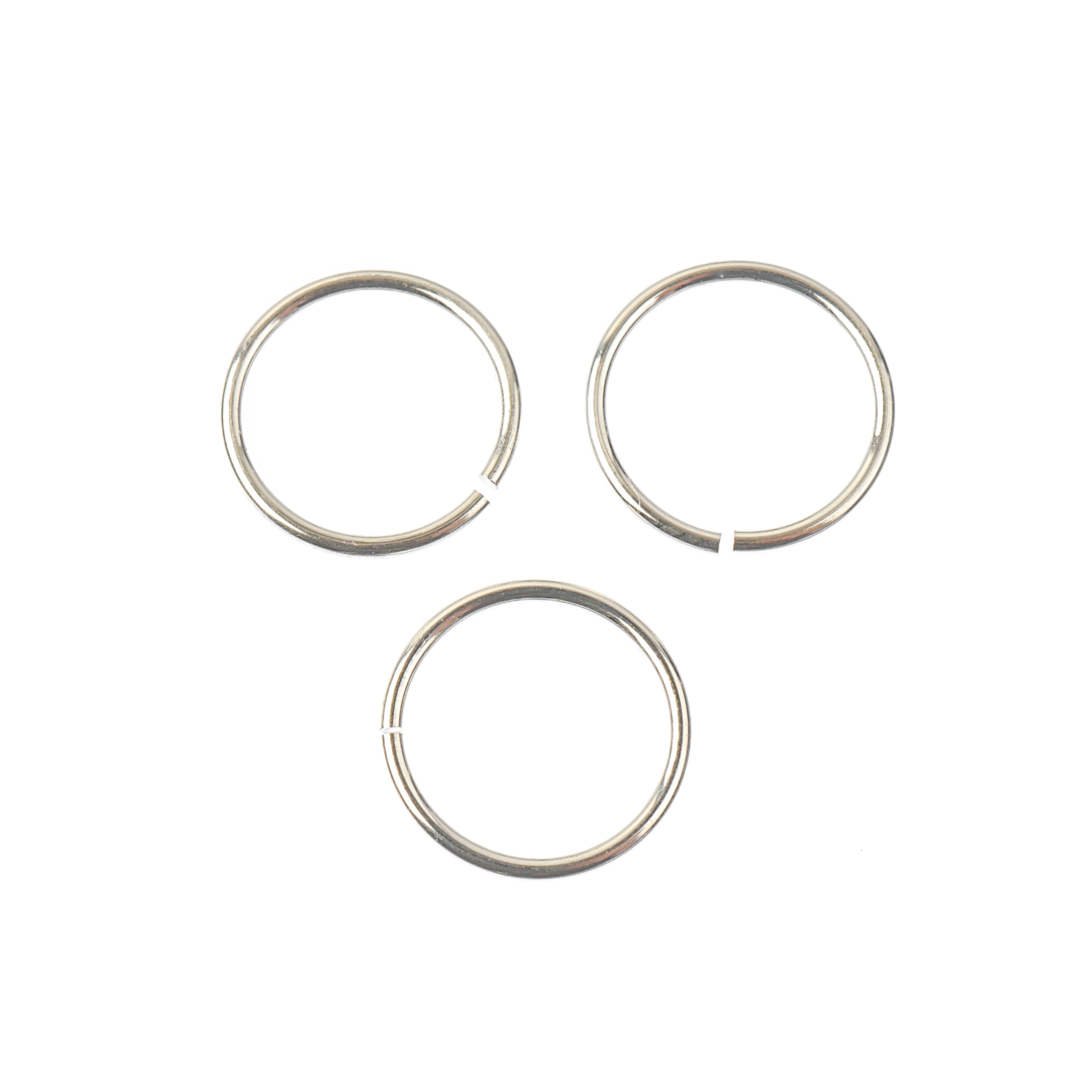 8mm Sterling Silver Jump Rings, 20ct. by Bead Landing&#x2122;