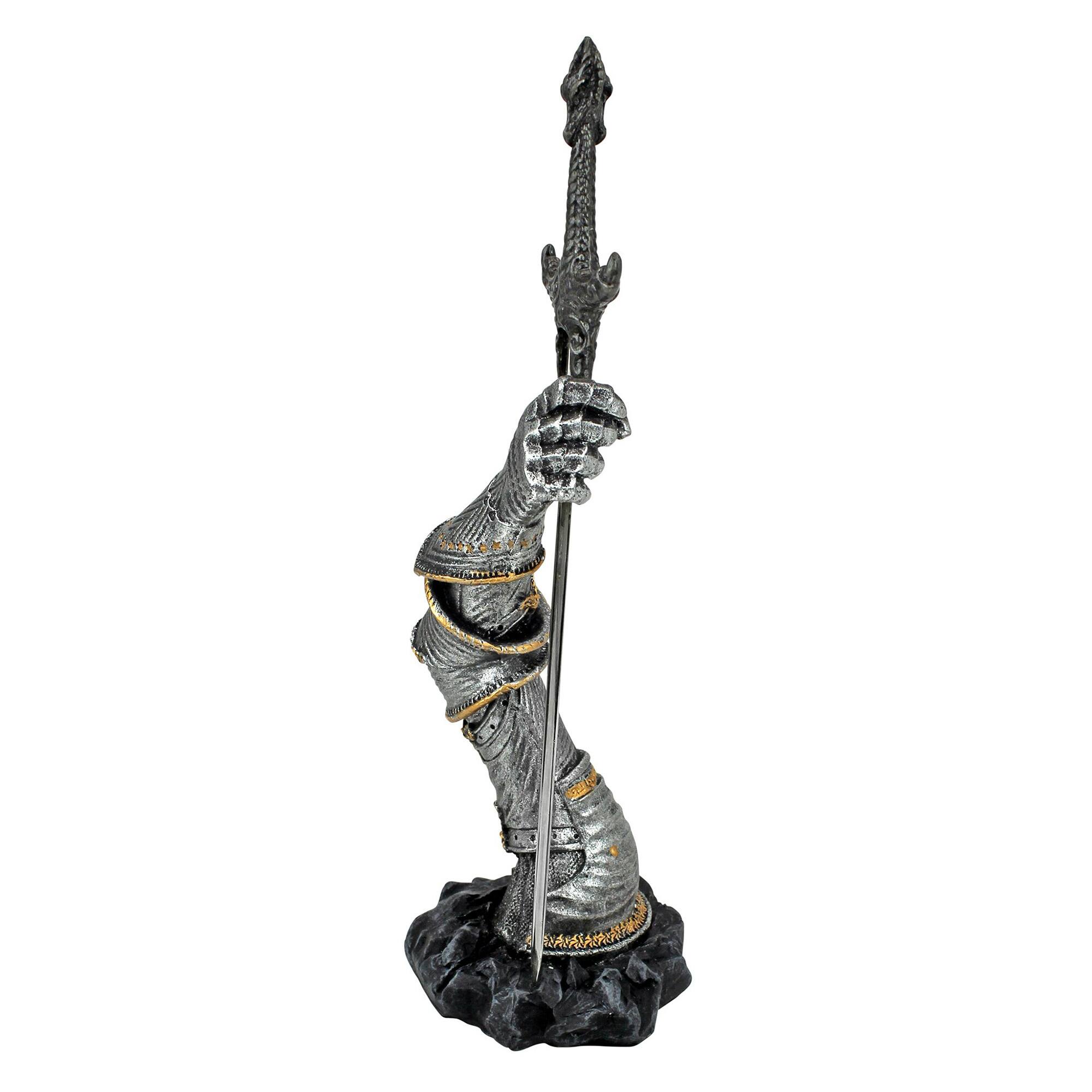 10&#x22; Legendary Excalibur Gothic Sword Sculptural Letter Opener