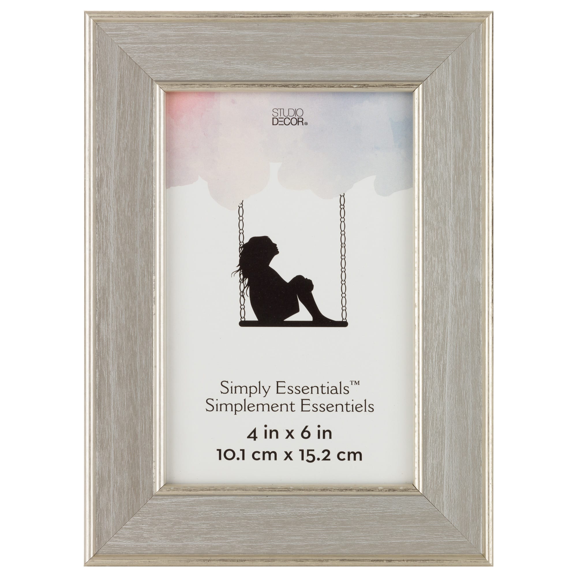 12 Pack: Silver 4" x 6" Frame, Simply Essentials™ by Studio Décor®