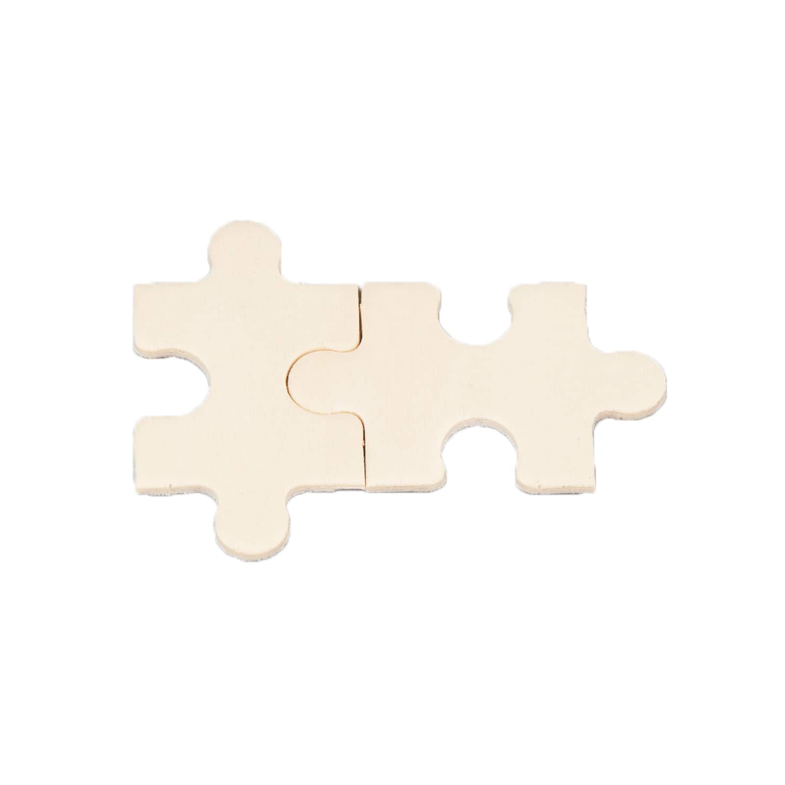 12 Pack: Blank Jigsaw Wood Puzzle by Creatology&#x2122;