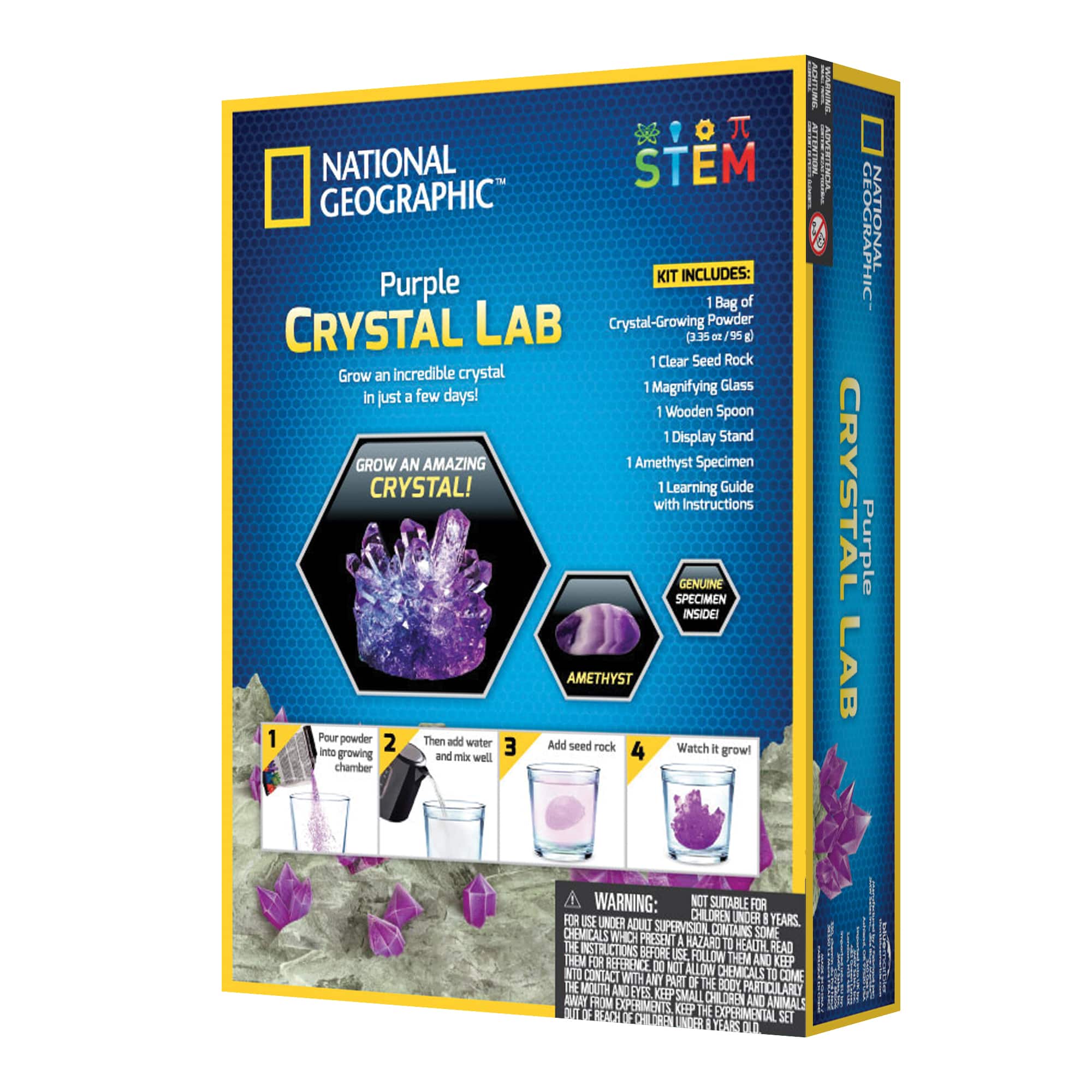 National Geographic™ Purple Crystal Lab