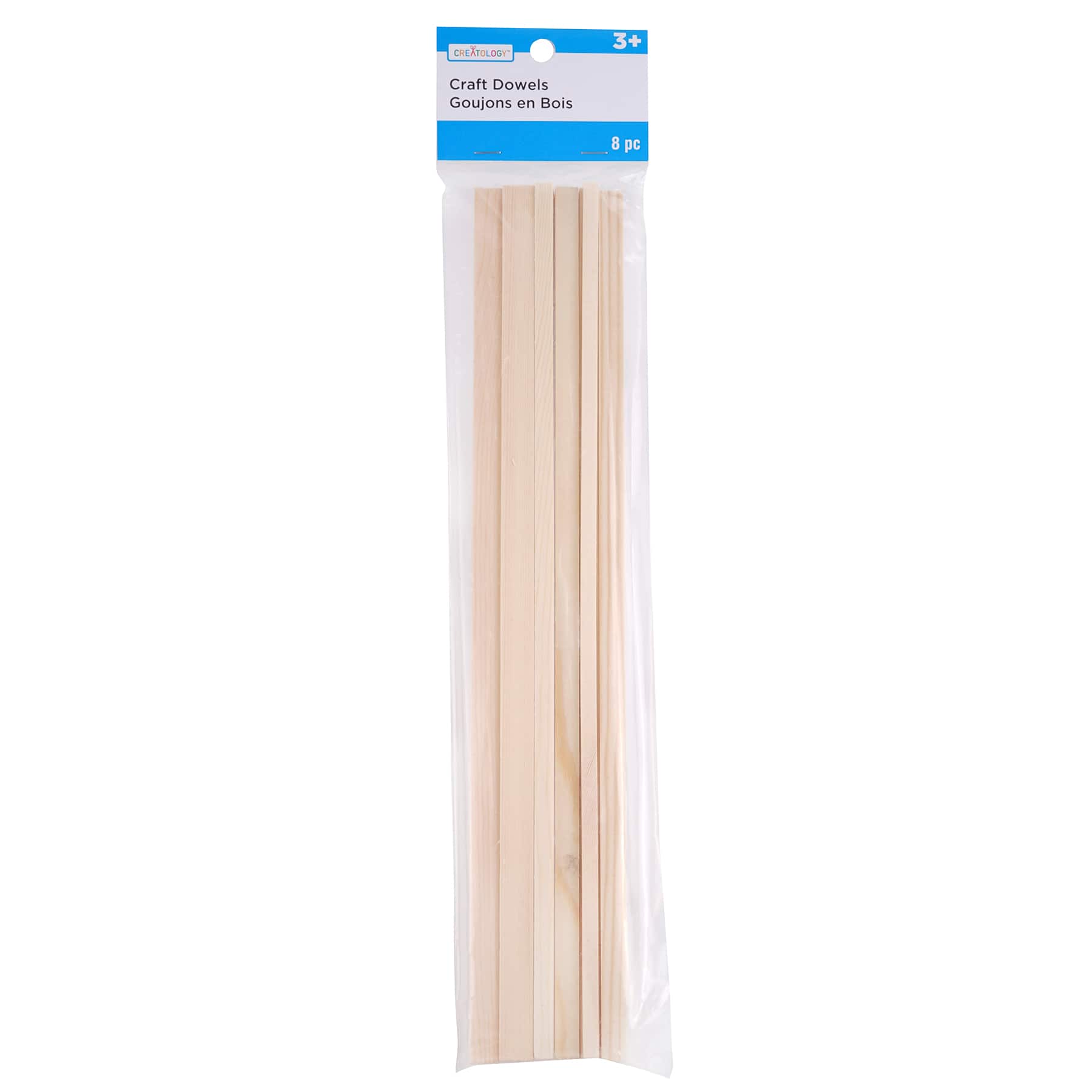 12&#x22; Wooden Square Dowels by Creatology&#x2122;
