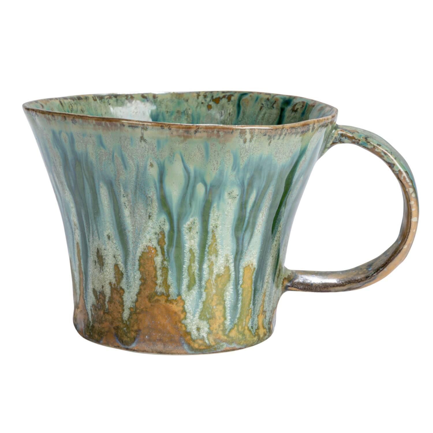 Hello Honey® 10oz. Marine & Rust Stoneware Mug, 3ct.