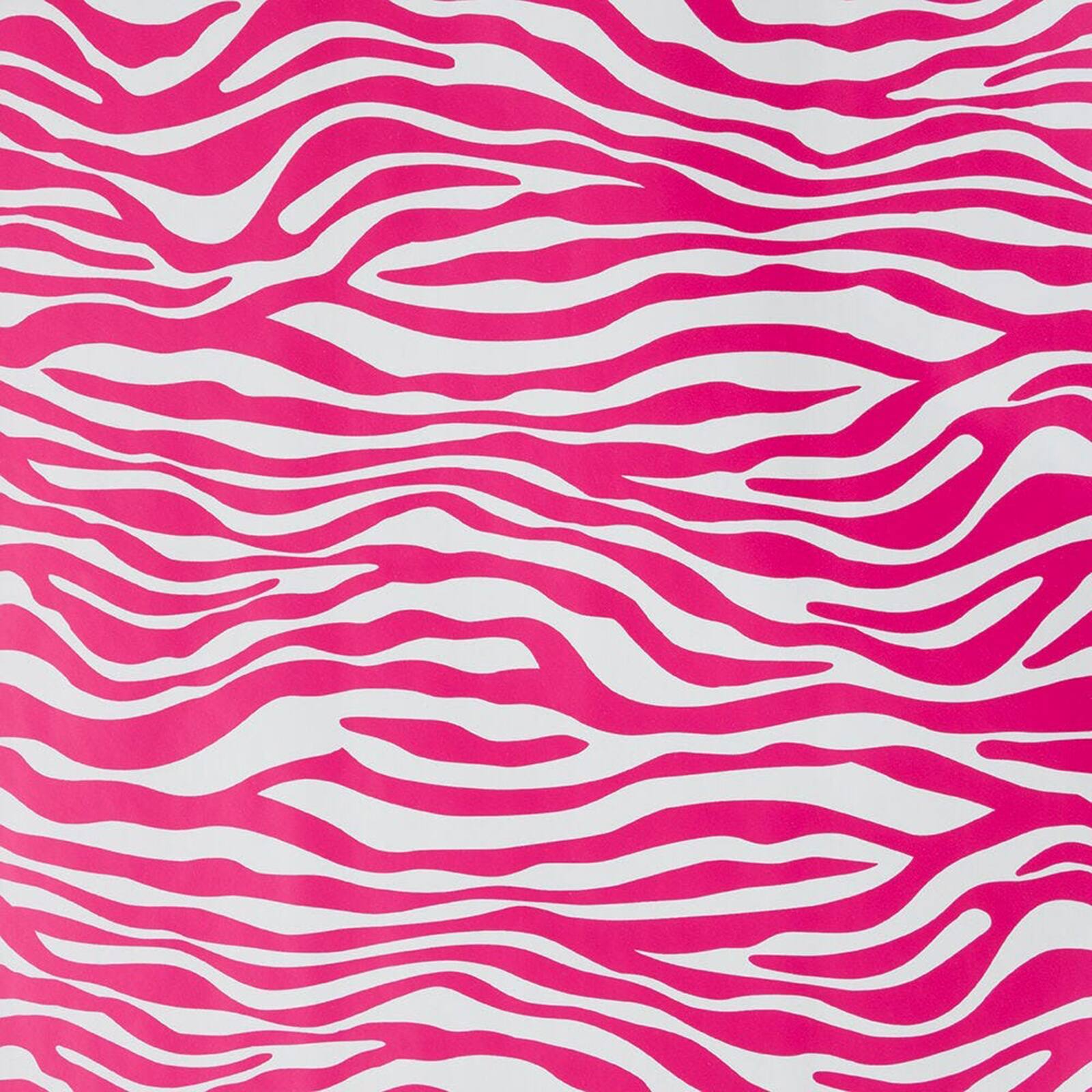 JAM Paper Safari Pink & White Zebra Gift Wrap, 2ct.