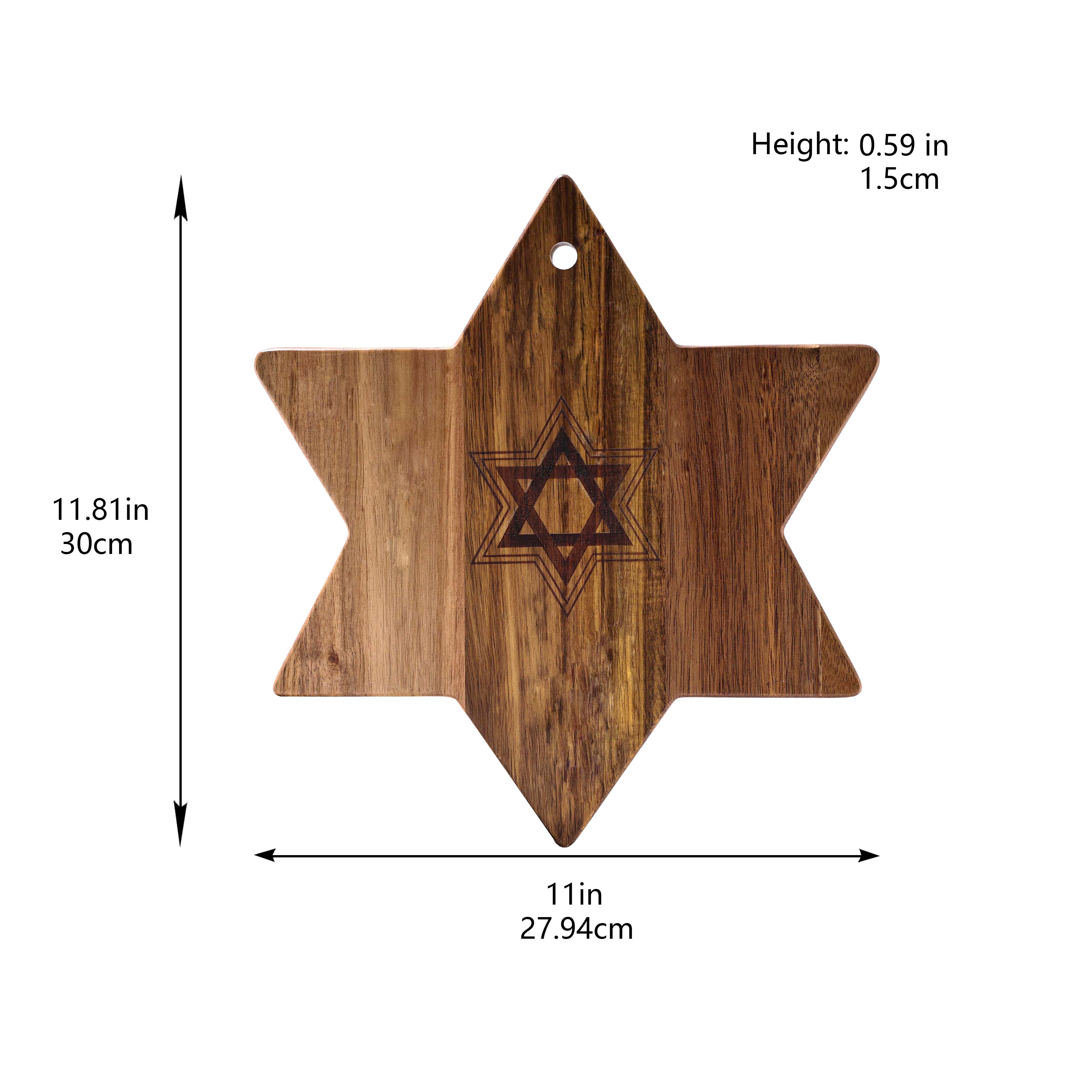 11.8&#x22; Star of David Cheese Board by Ashland&#xAE;