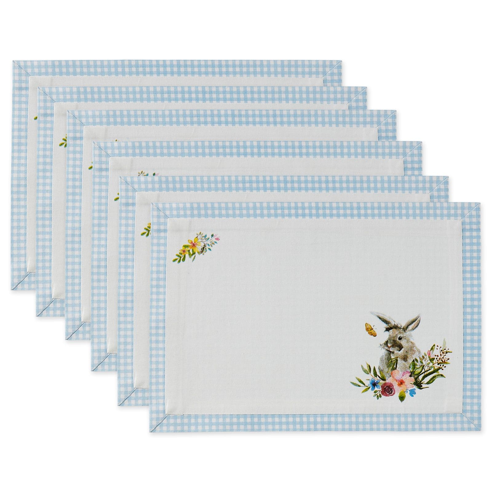 DII&#xAE; Easter Bunny Printed Placemats, 6ct.