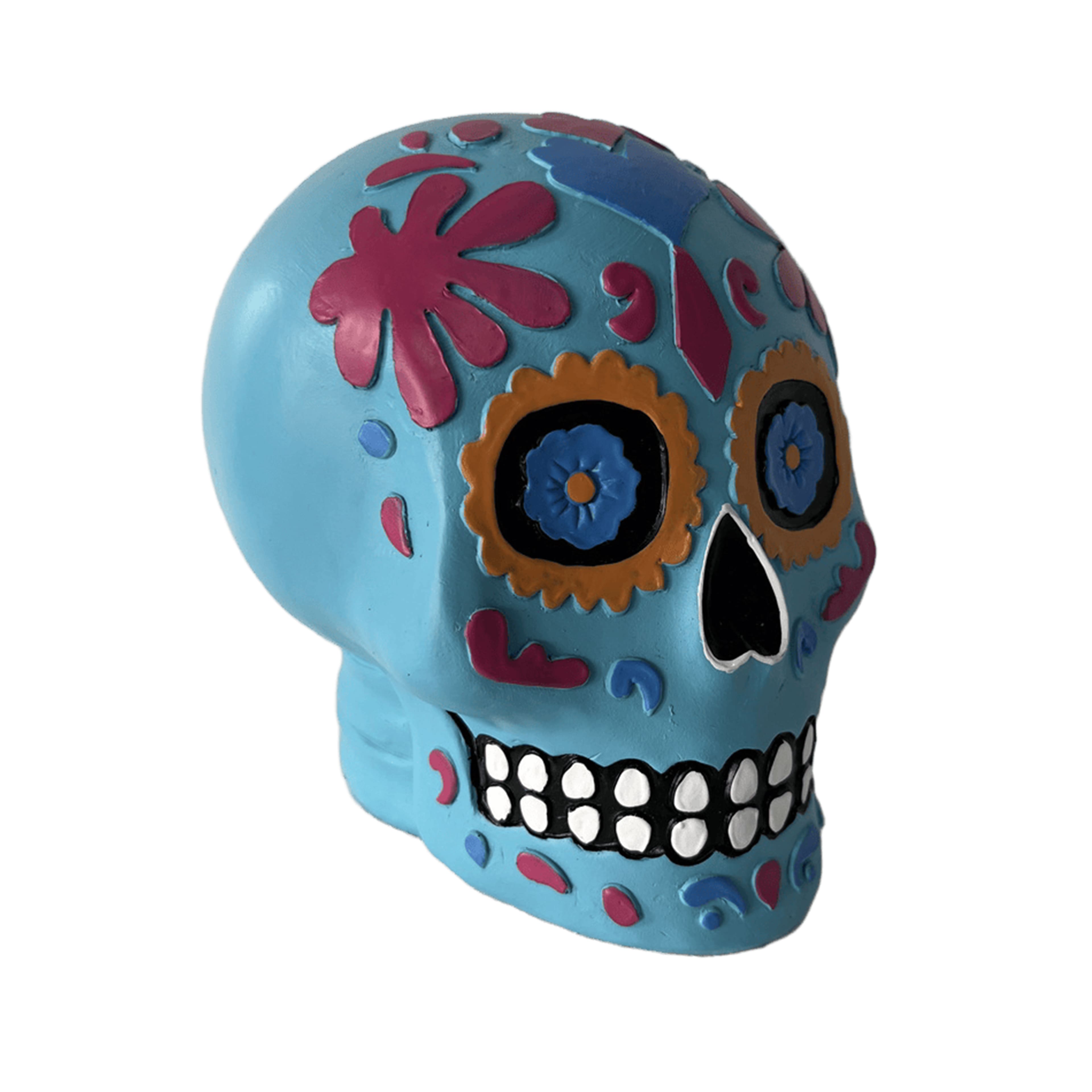 6" Blue Sugar Skull Tabletop Décor by Ashland®