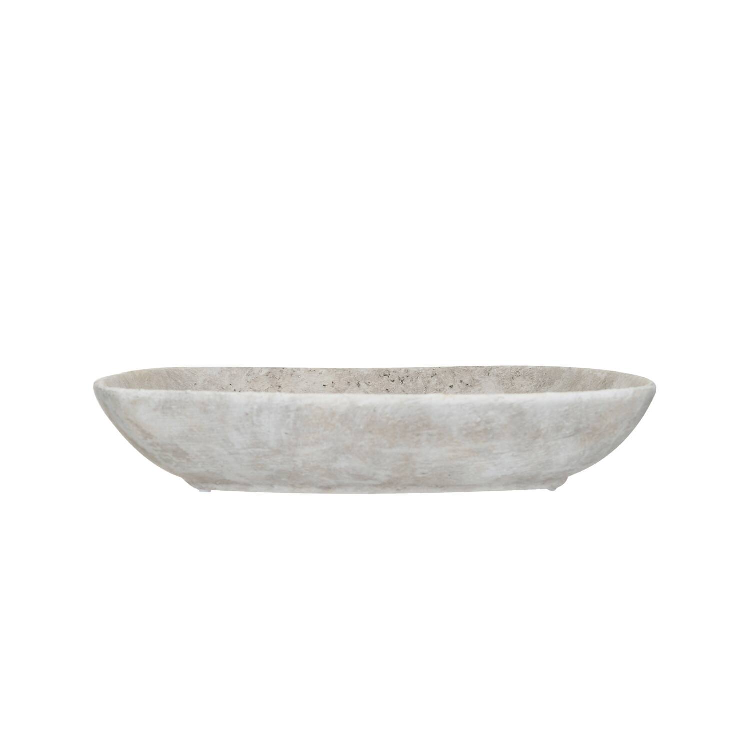 Hello Honey&#xAE; 15.25&#x22; Cream Decorative Stoneware Tray