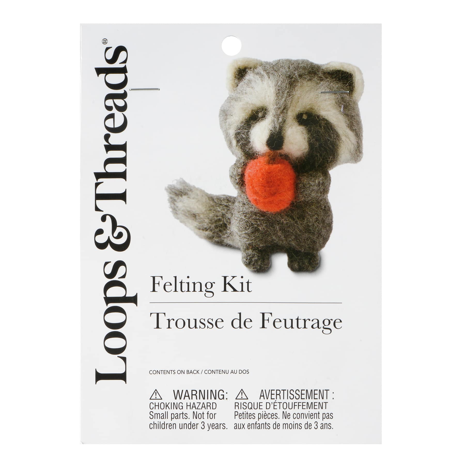 Raccoon Felting Kit by Loops & Threads®