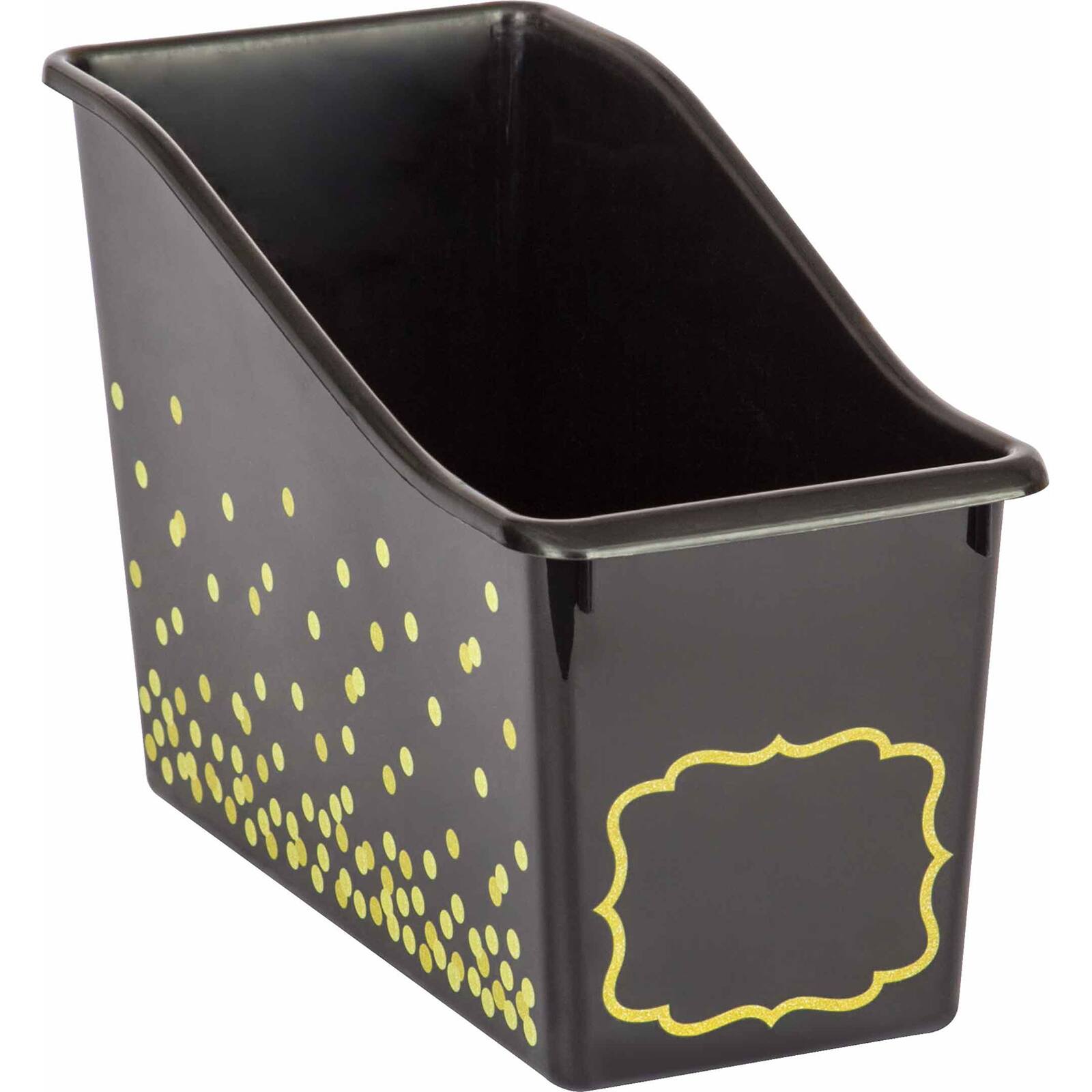 Teacher Created Resources Confetti Plastic Book Bin, 3ct.