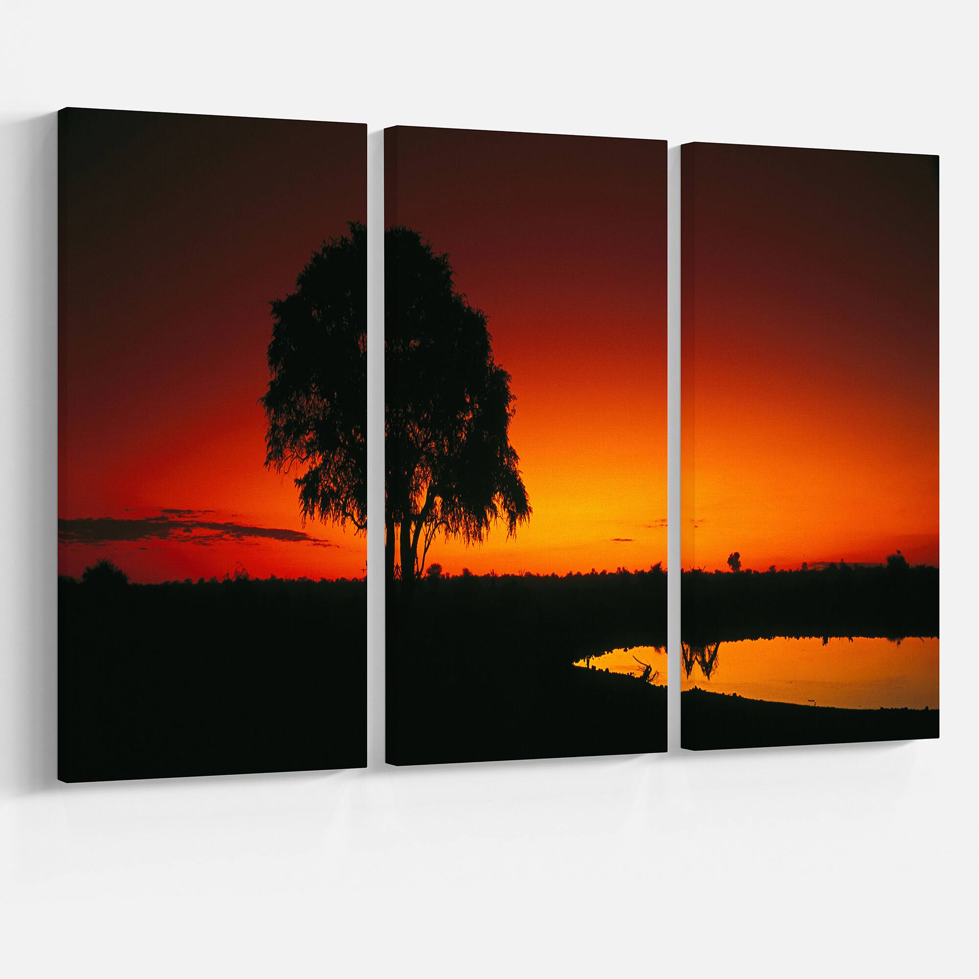 Designart - Sunset View in Tanzania