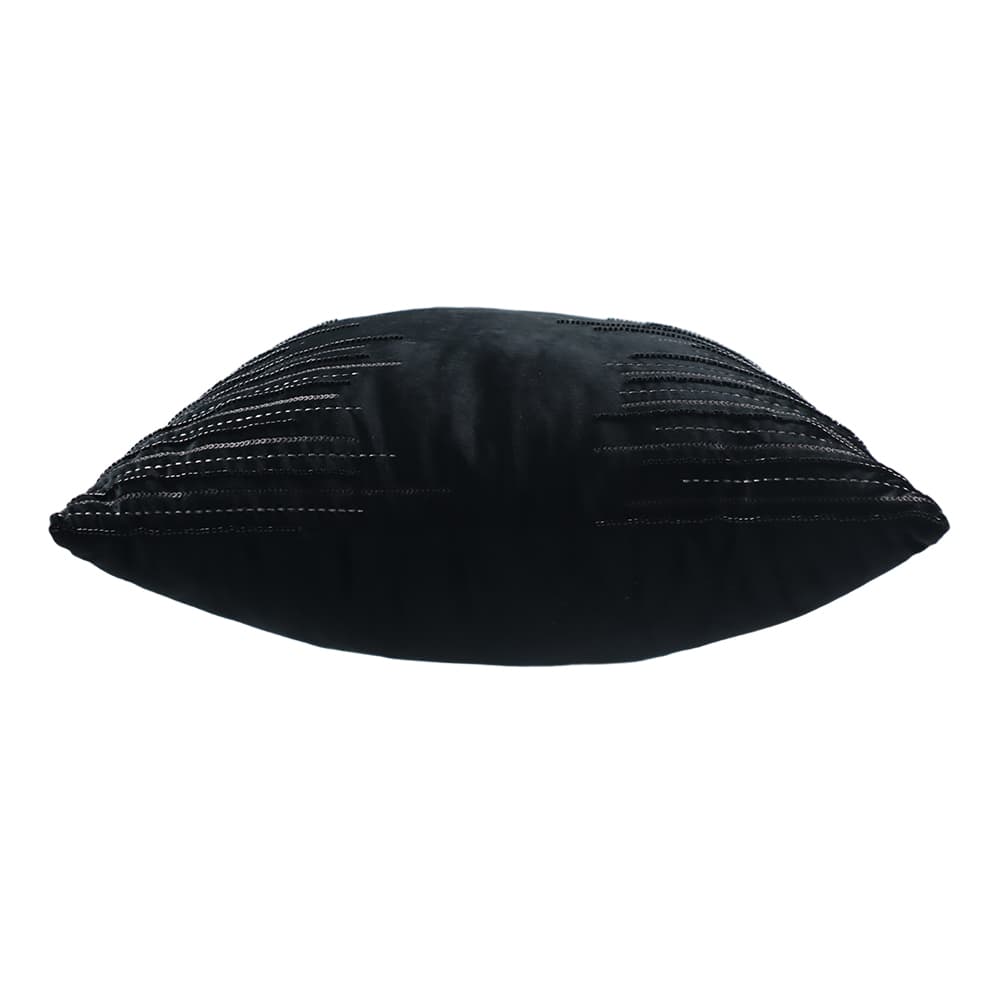 16&#x22; x 16&#x22; Black Velvet Throw Pillow by Ashland&#xAE;