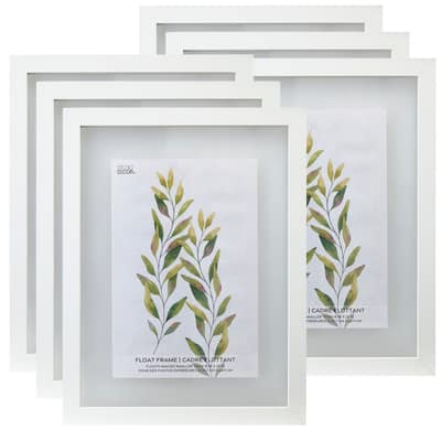 Illusions Floater Frame for 3/4 Canvas 8x10 - Gold/Black - 6 Pack