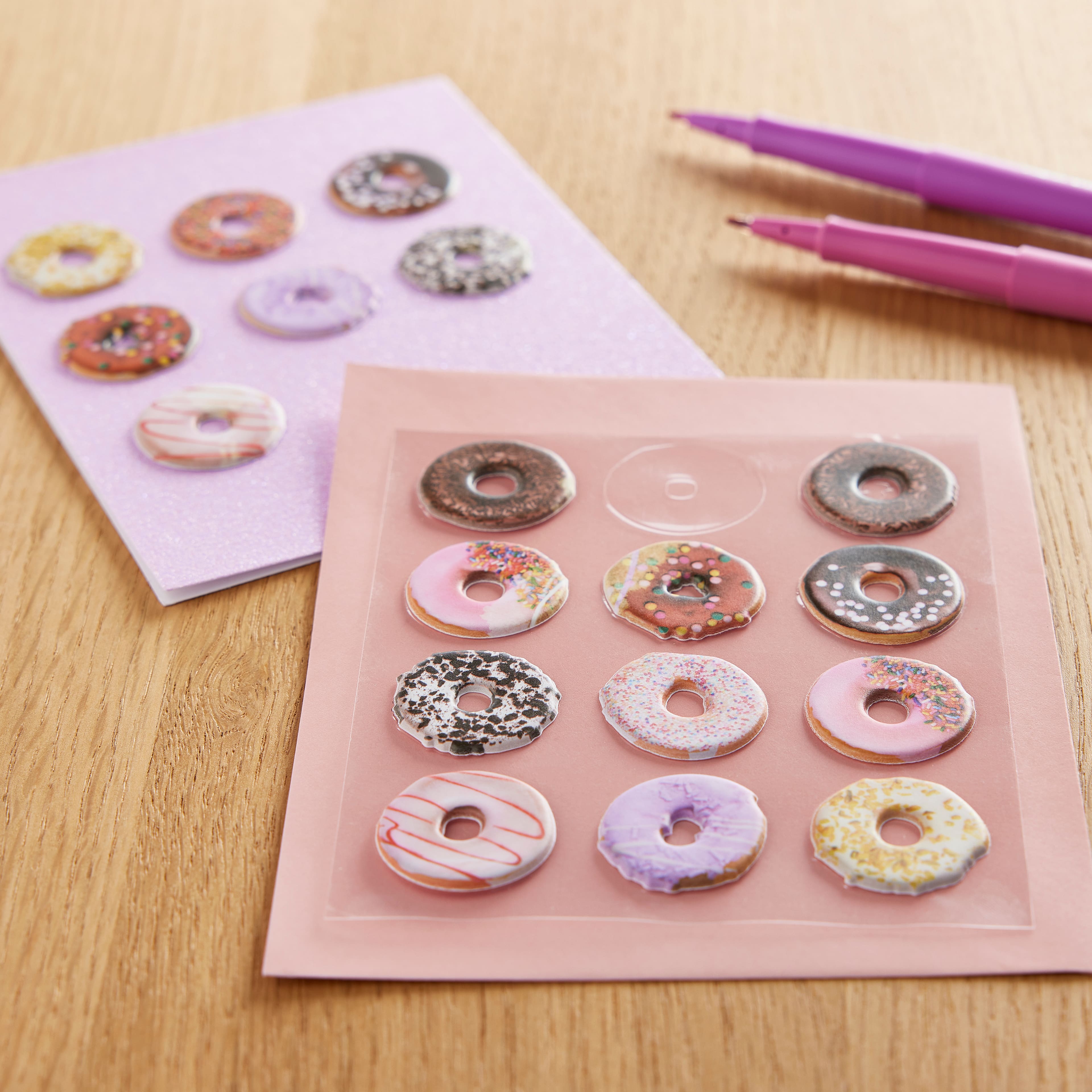 Donut Puffy Stickers by Recollections™