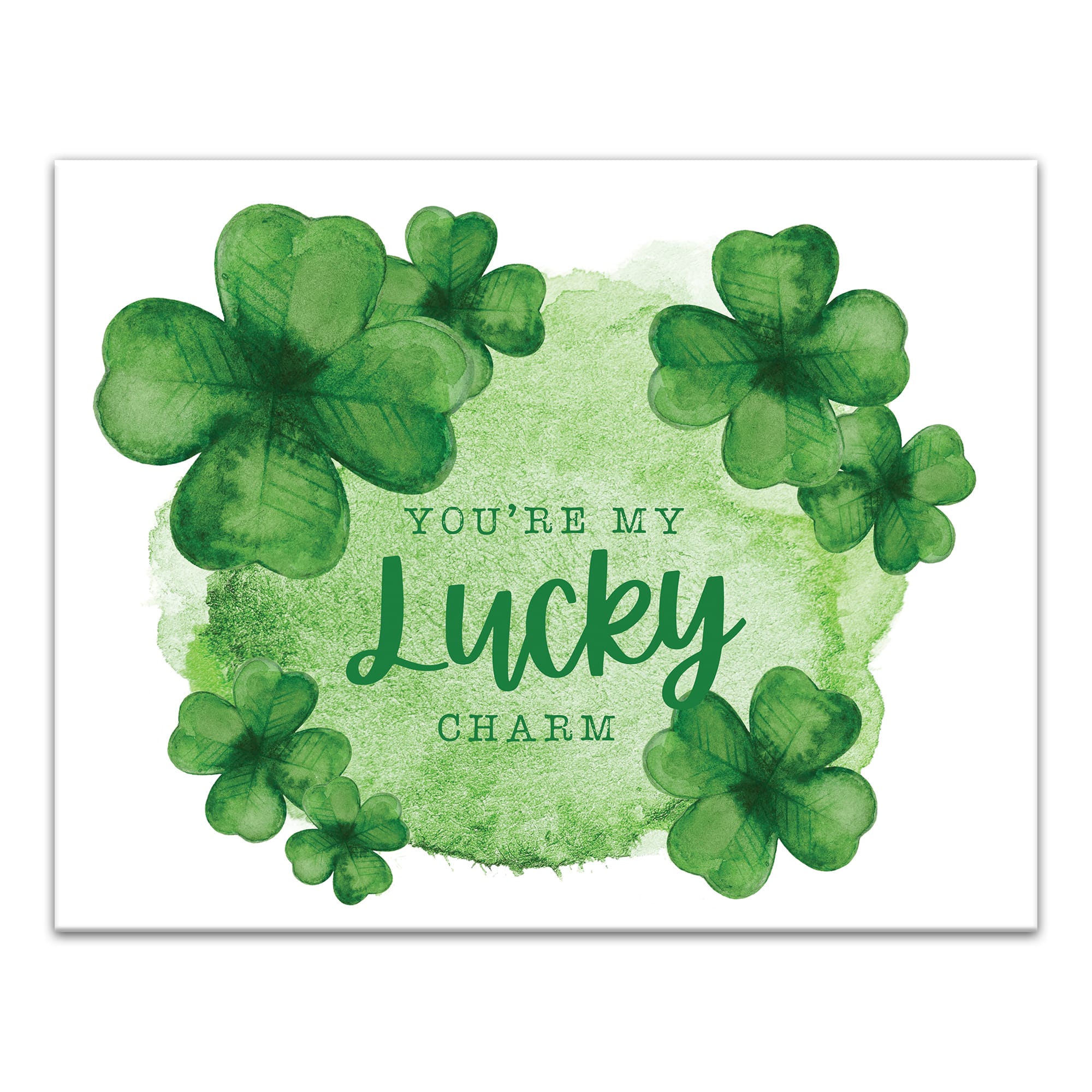 You&#x27;re My Lucky Charm Canvas Wall Art