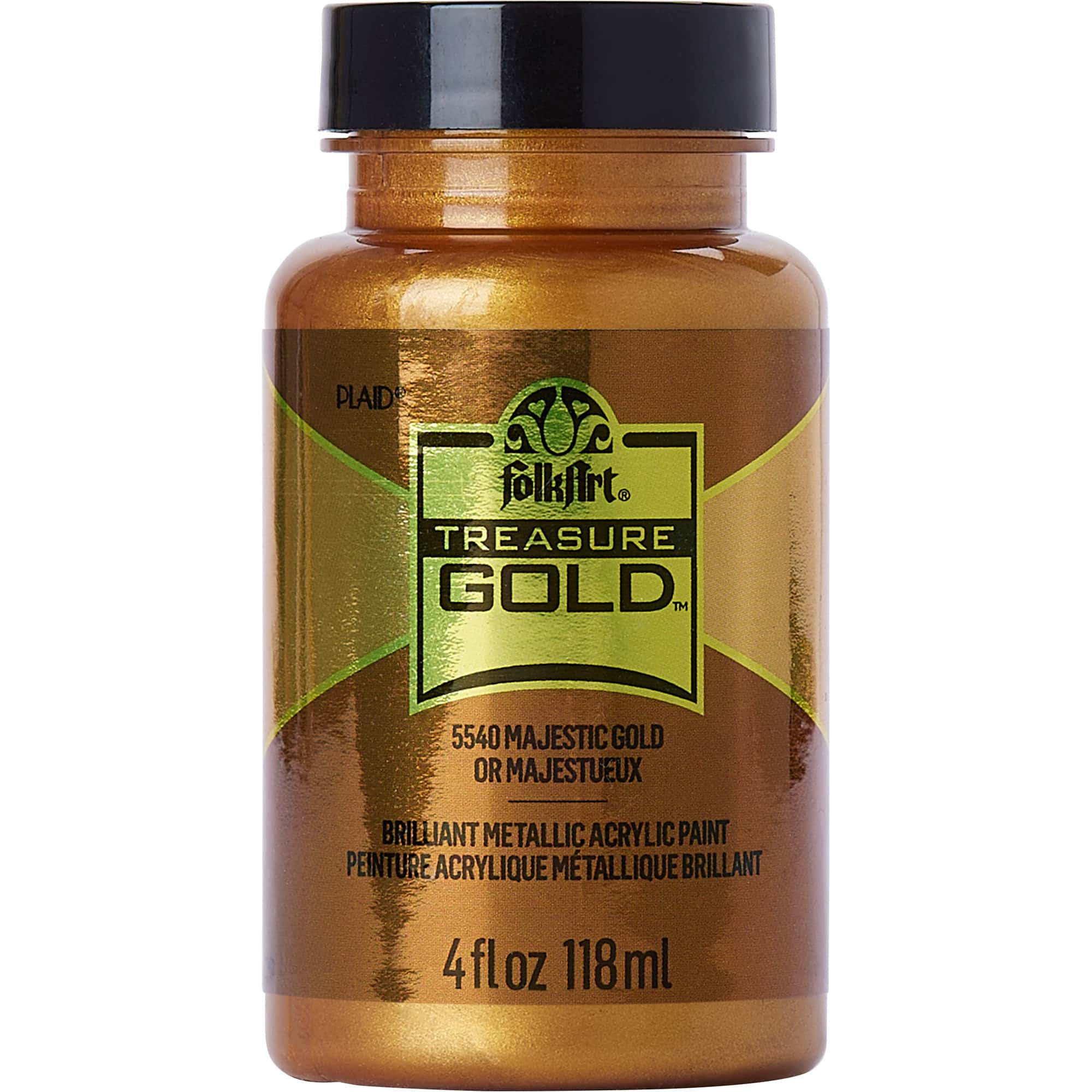 6 Pack: FolkArt® Treasure Gold™ Metallic Paint