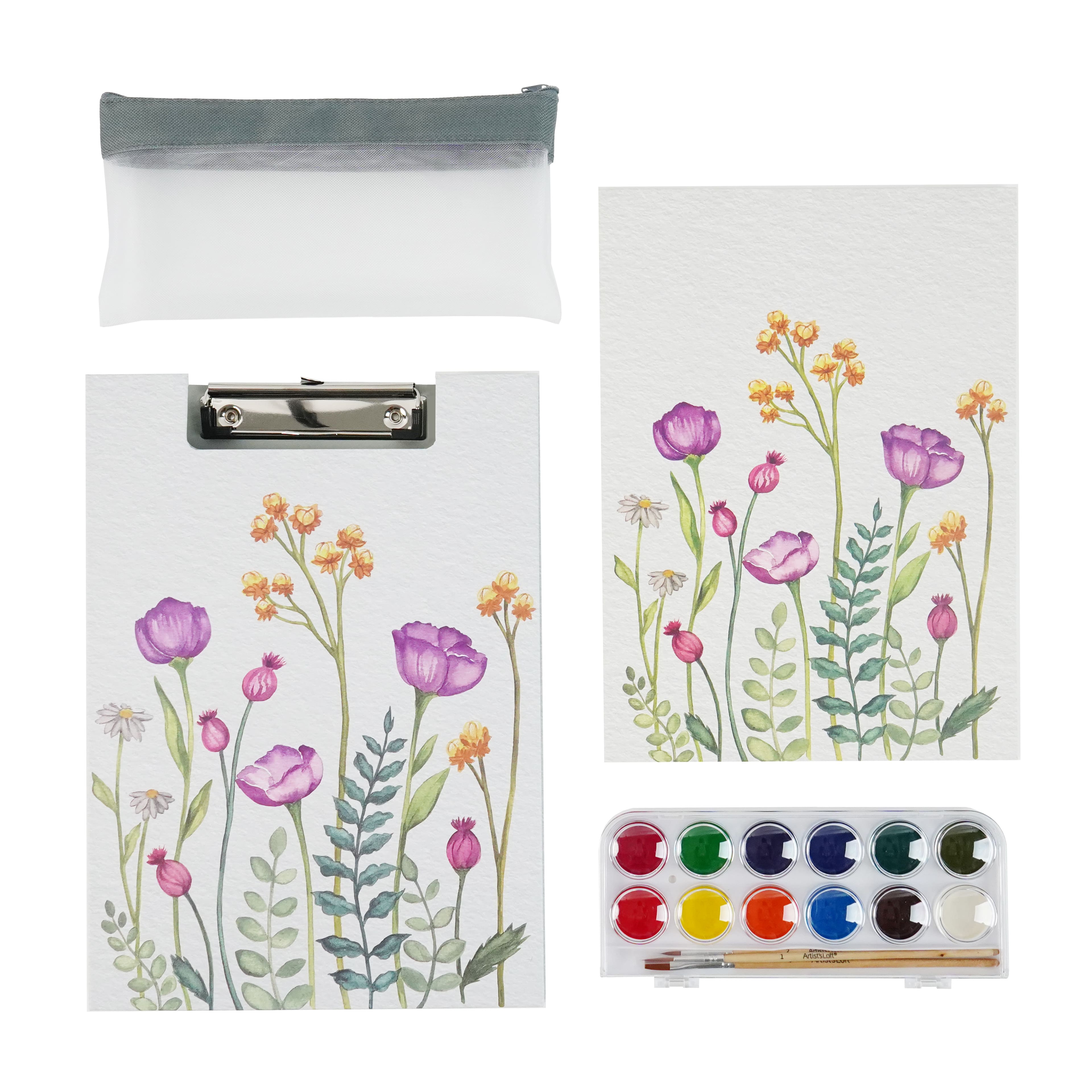 Floral Watercolour Painting Book by Artist's Loft®