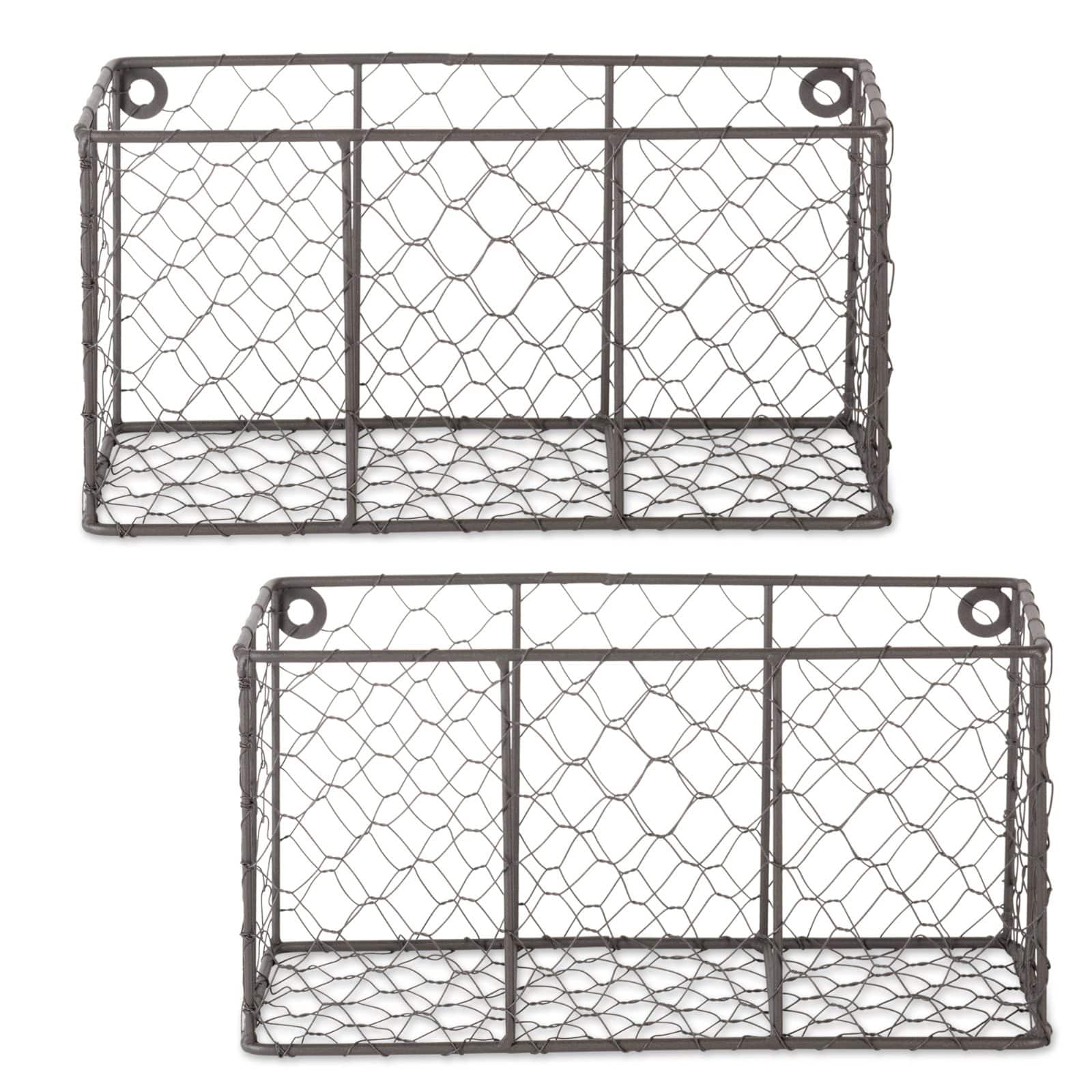 Wire Hanging Baskets, Wall Mount