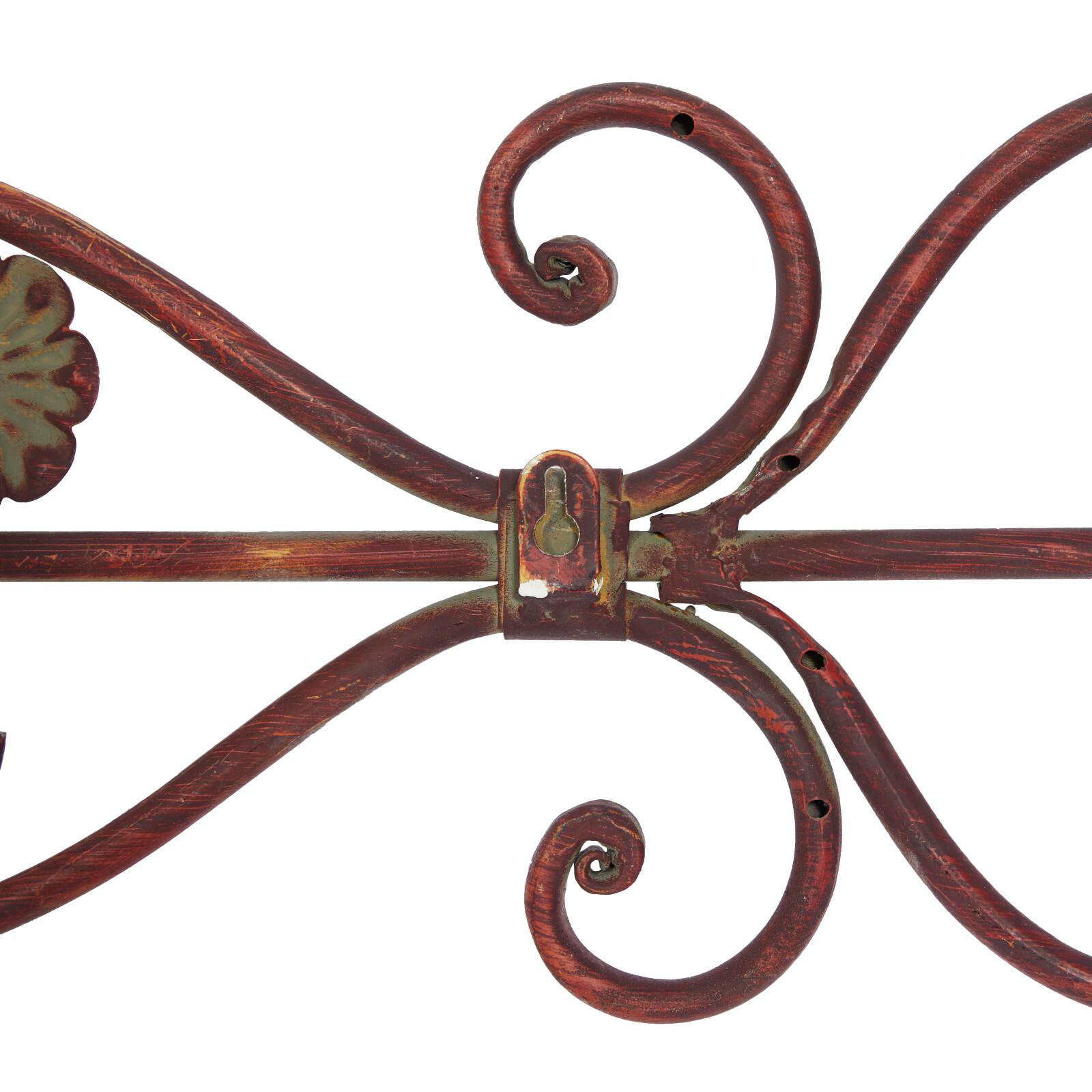 54" Brown Metal Rustic Wall Décor