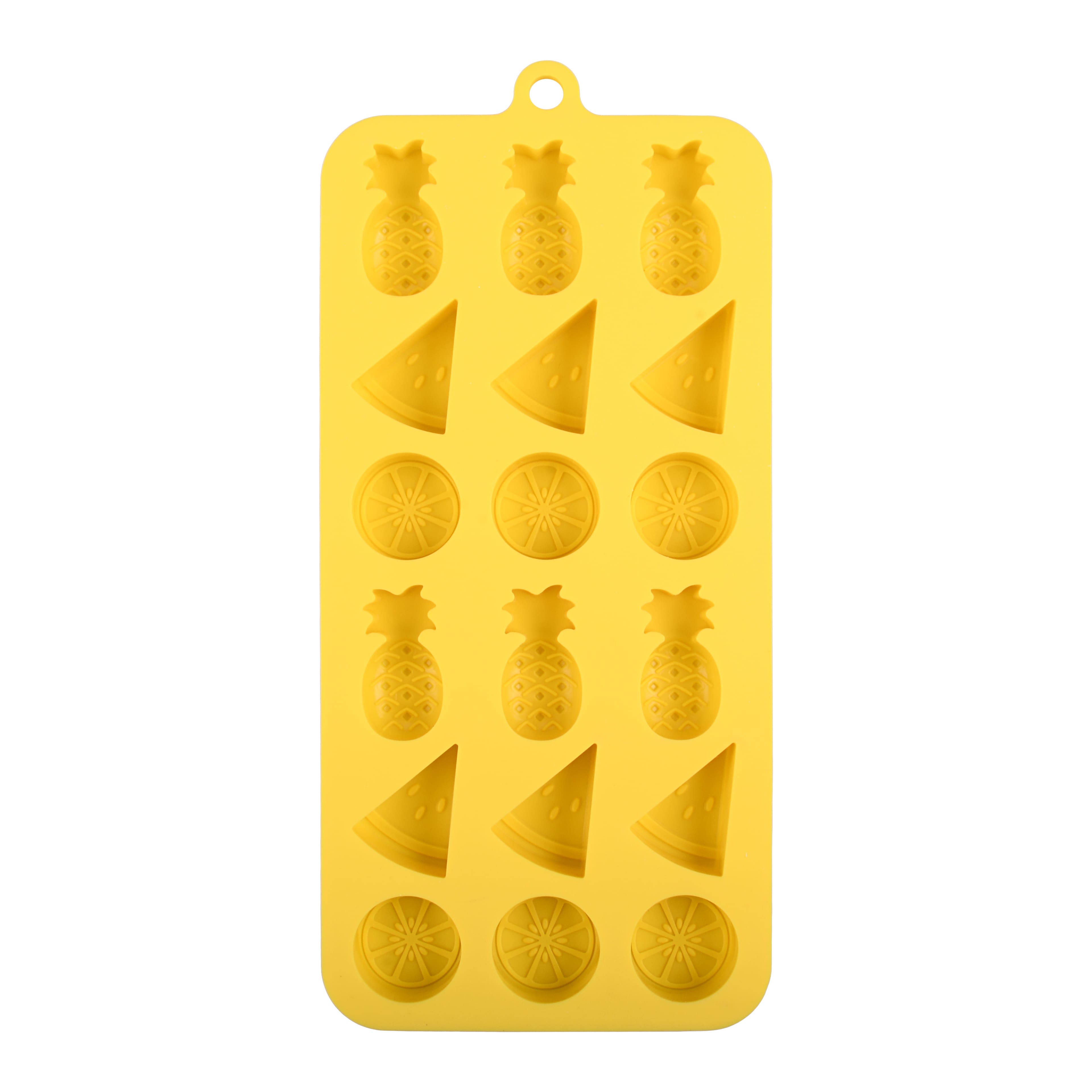 Citrus Fruit Slice &#x26; Pineapple Silicone Mold by Makery&#xAE;